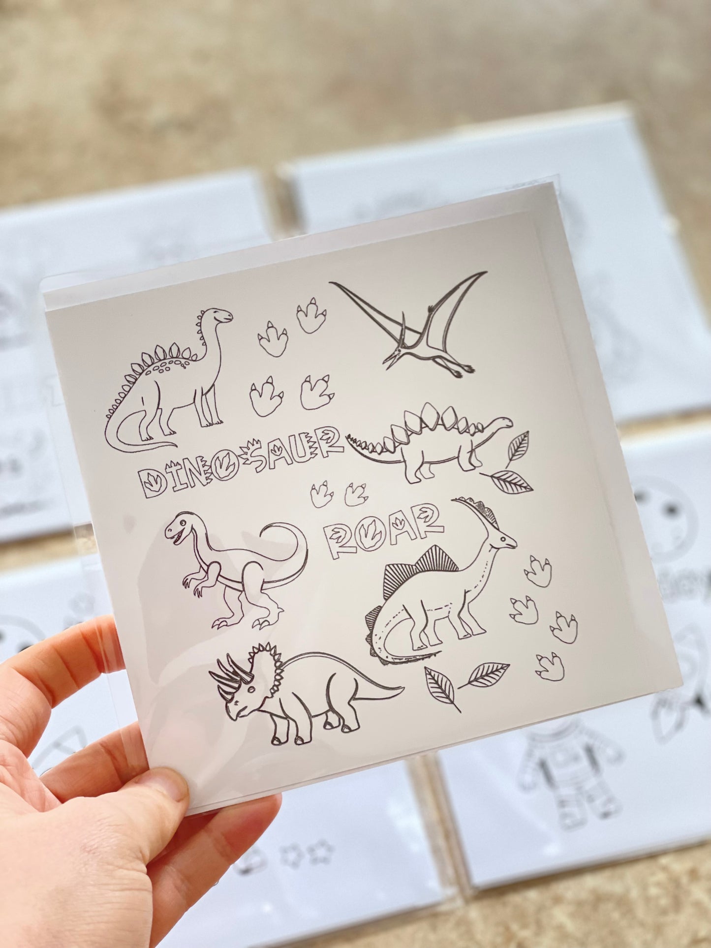 "Colour Me" Greeting Cards (Single)