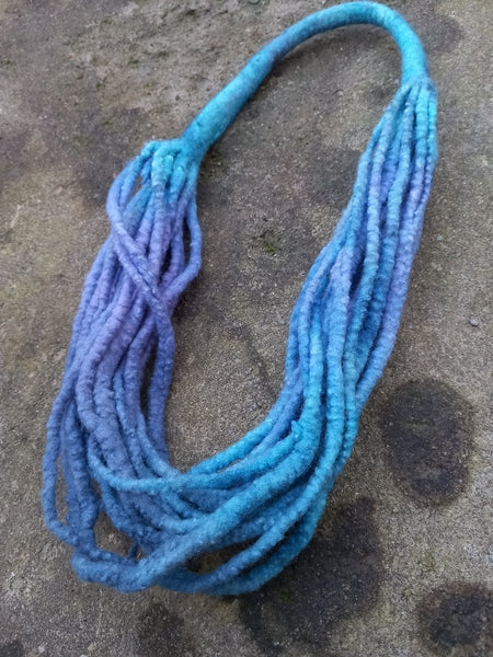 Felt necklace