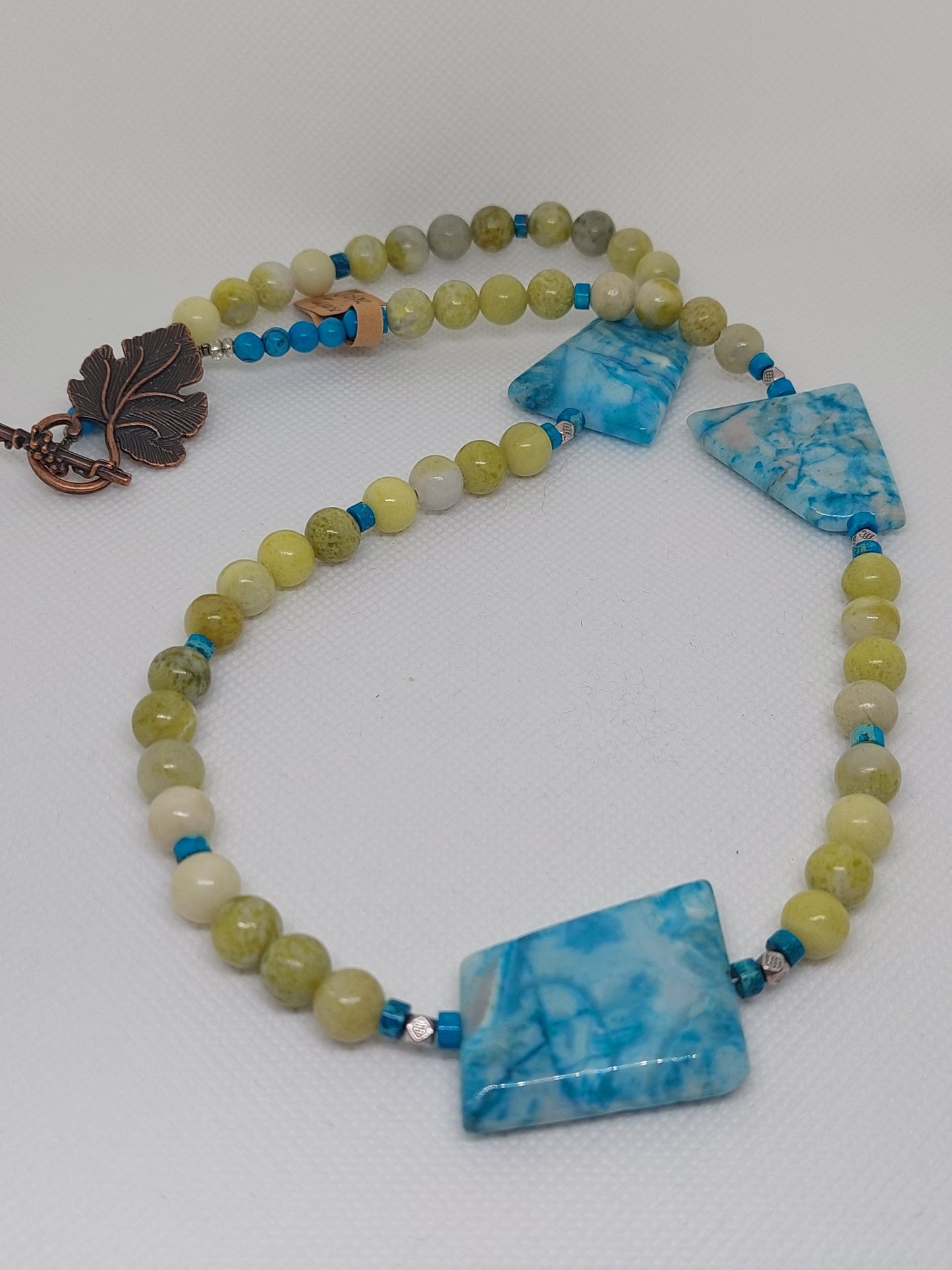 Yellow Agate Necklace