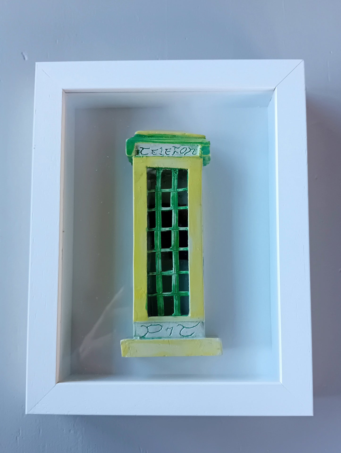 Irish Telephone Box in box frame
