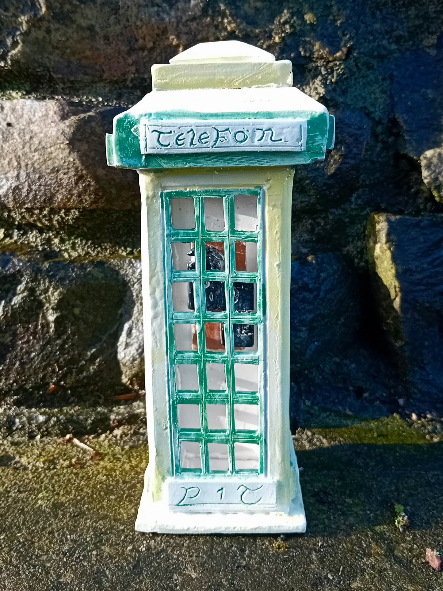 Ceramic Irish Telephone Box