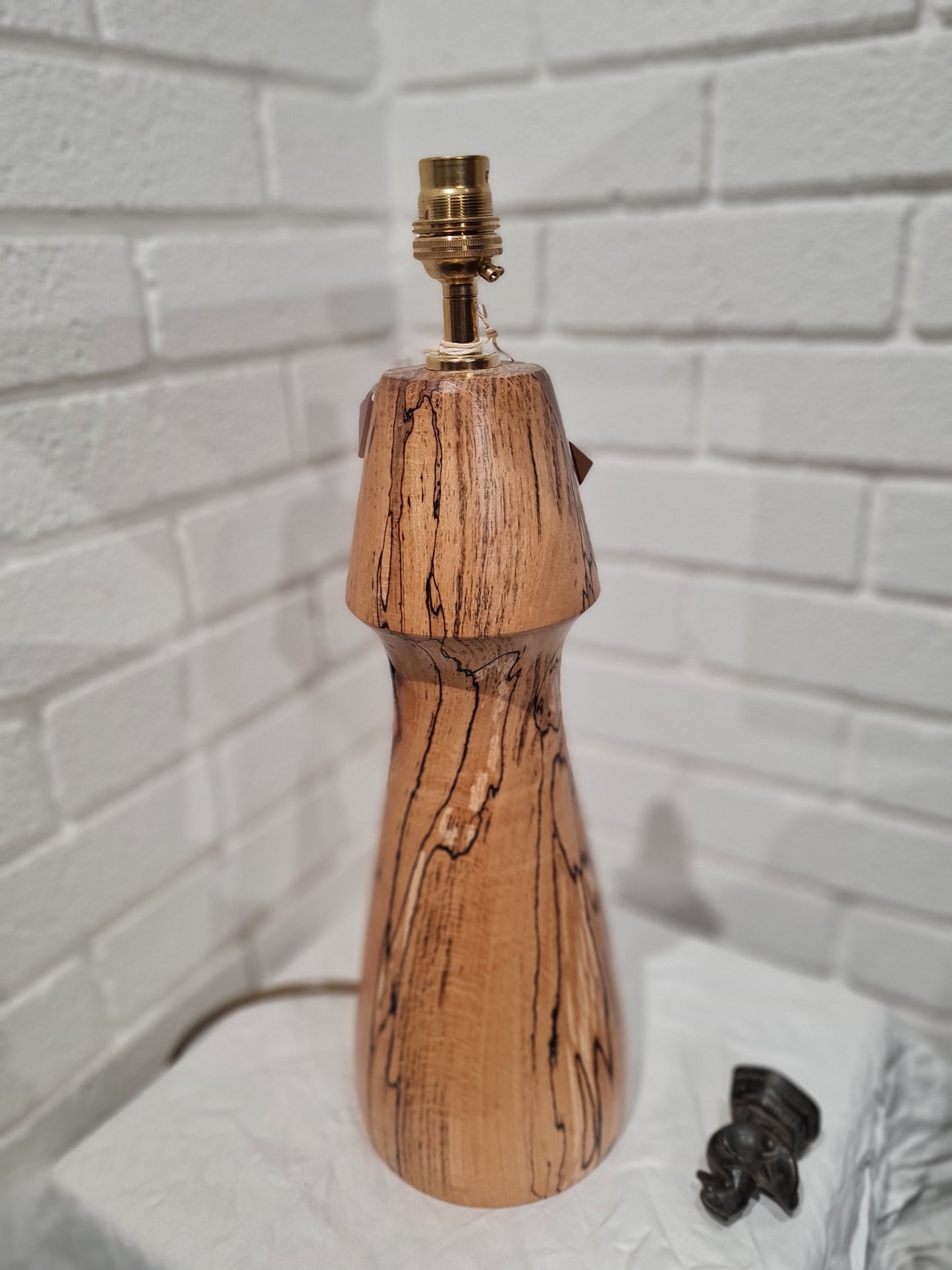 Spalted beech Lamp