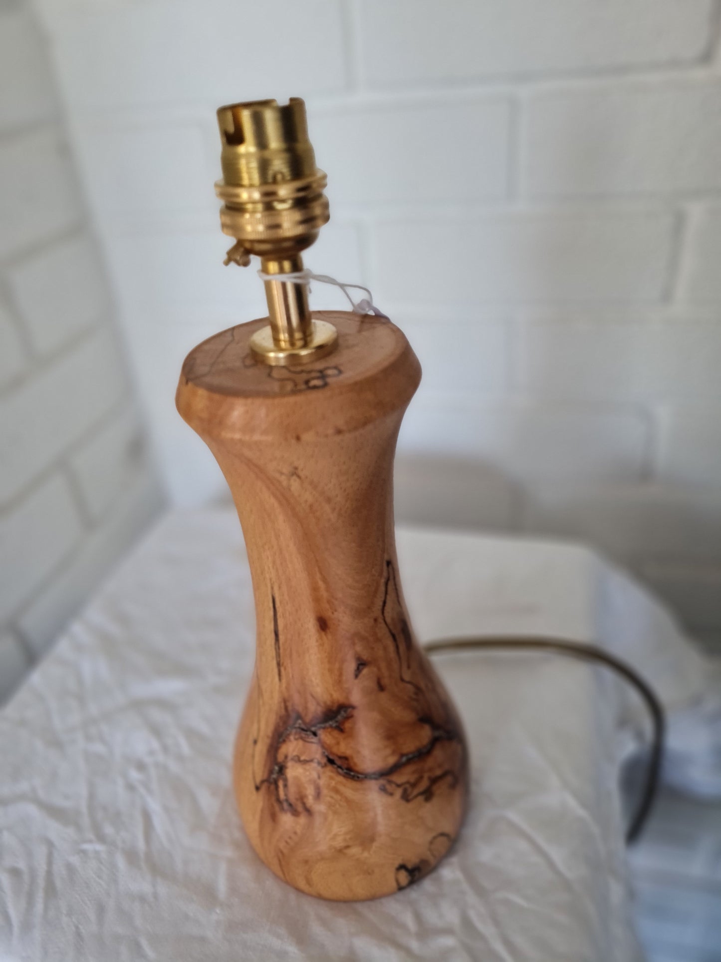 Spalted beech lamp 3