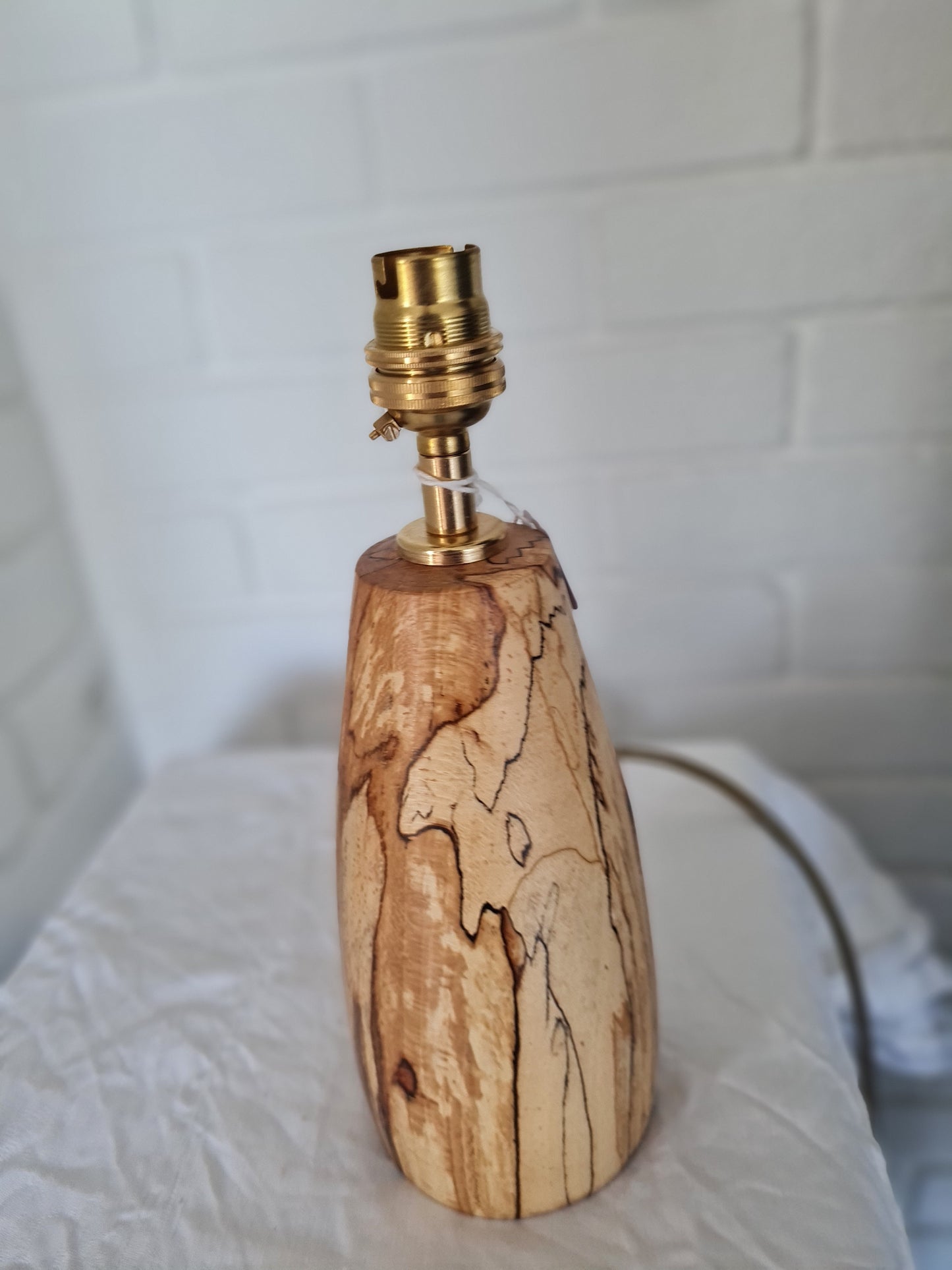 Spalted beech lamp 5
