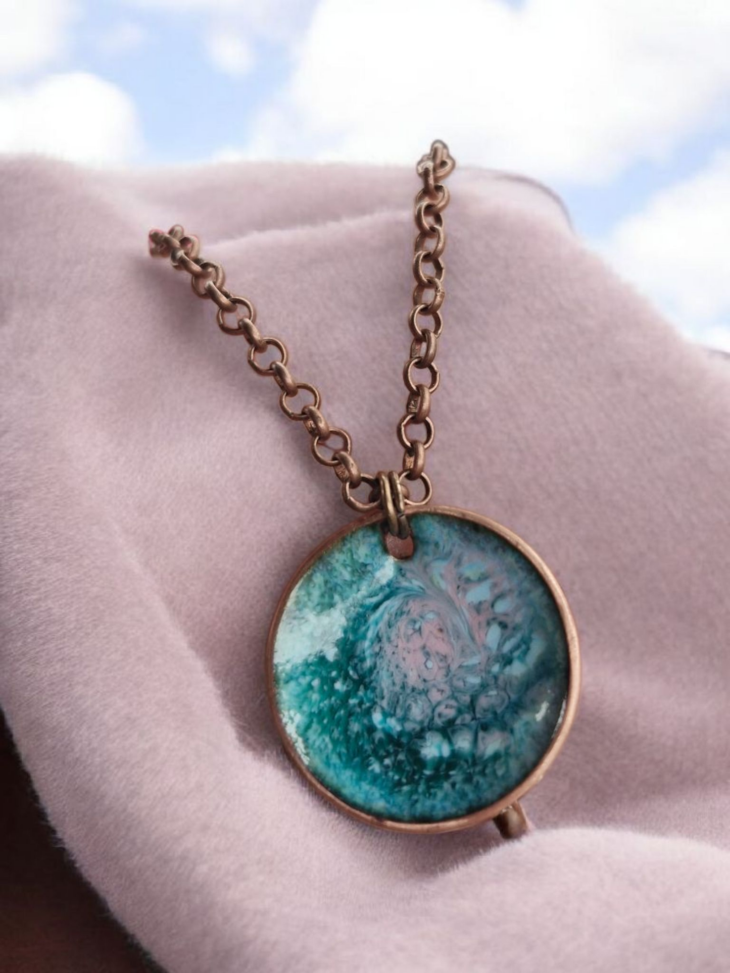 Landscape Penny Necklace