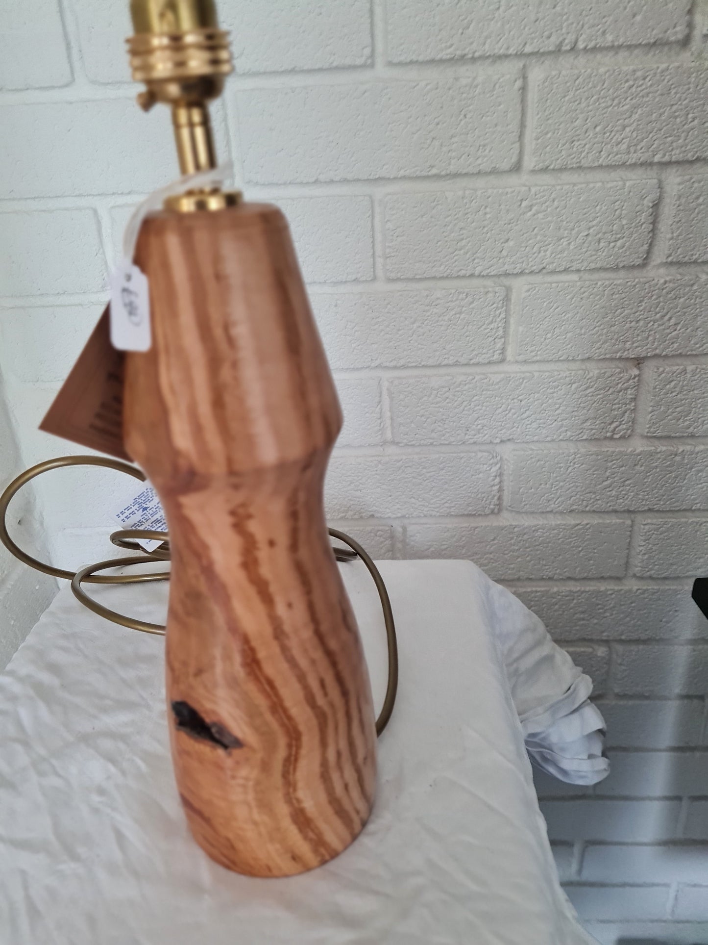 Beech lamp