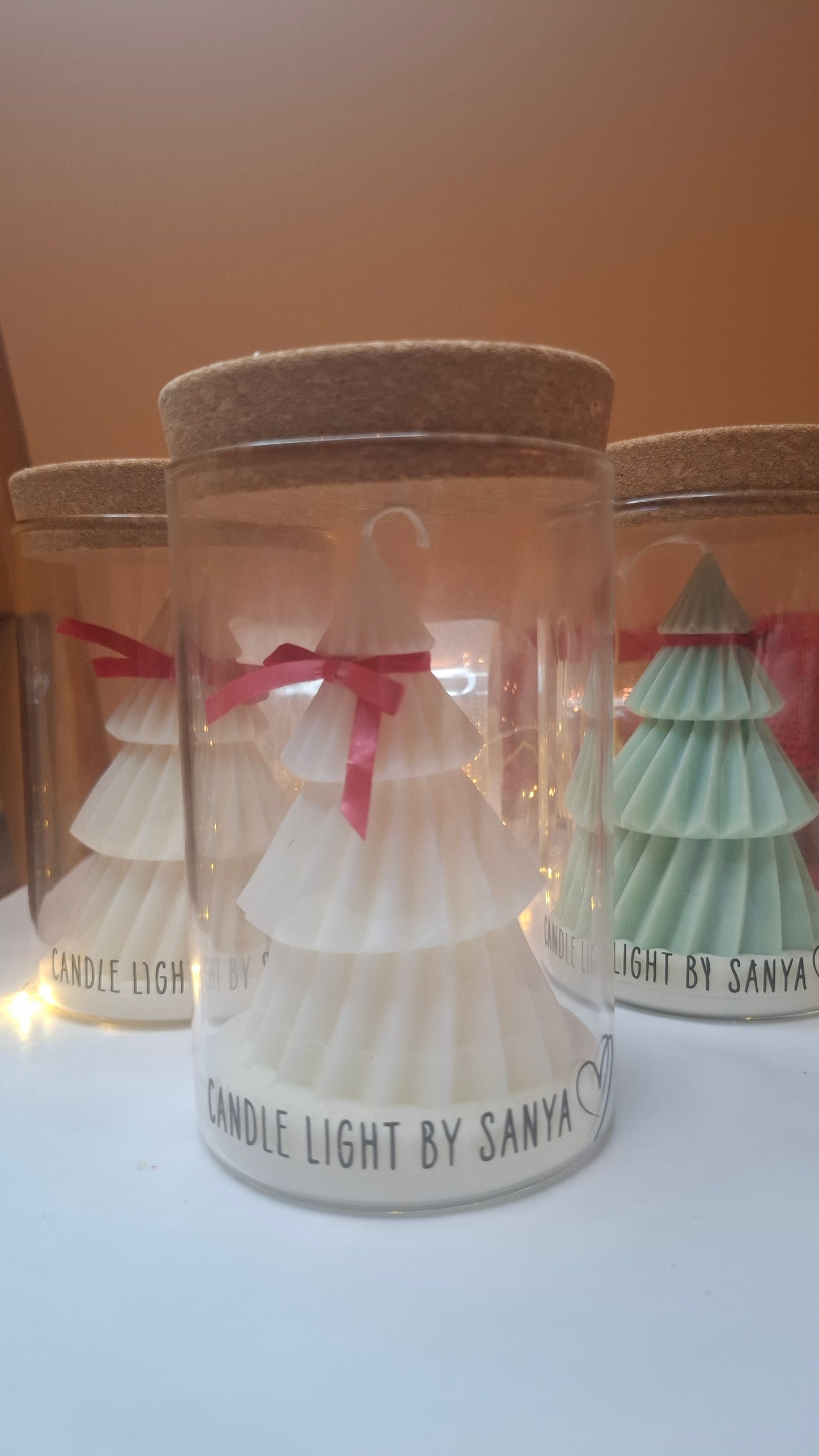 Christmas Tree Candle in a Jar – Holiday Star