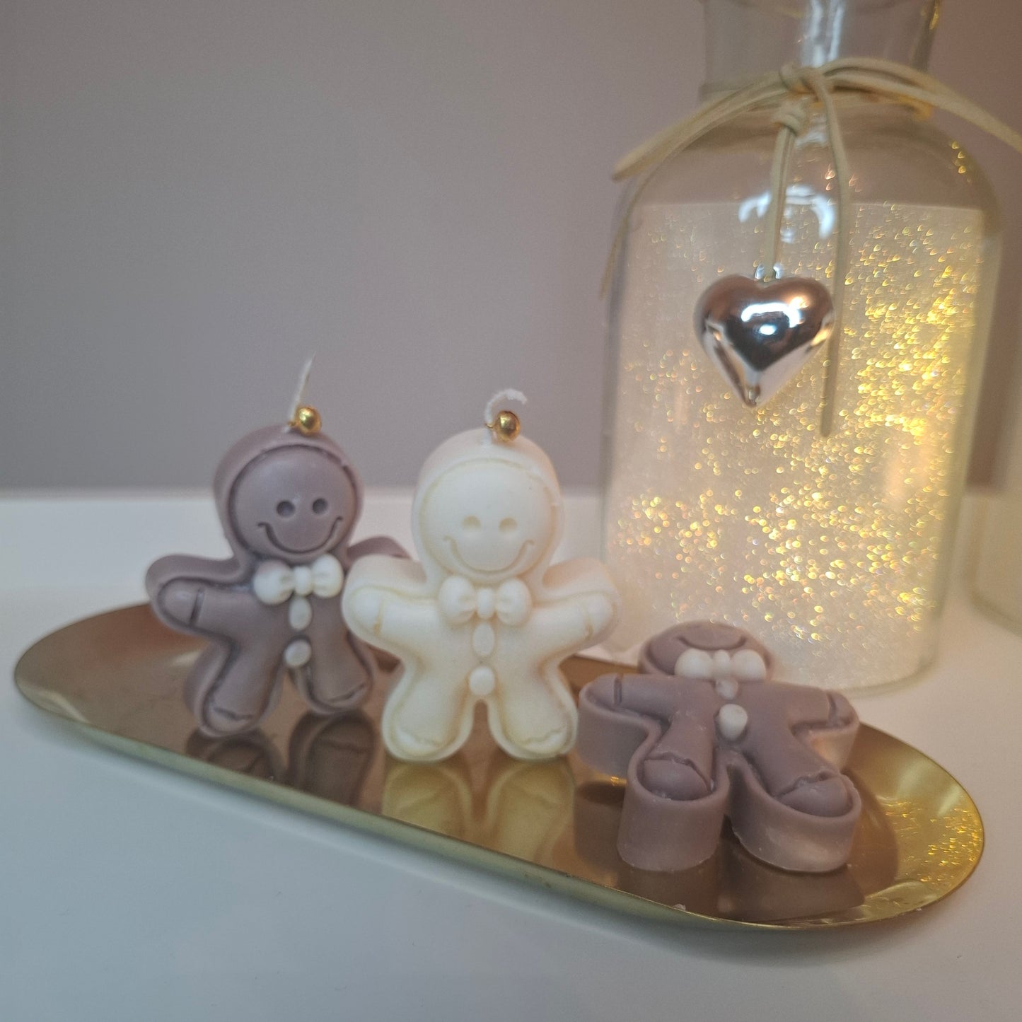 Candle -Gingerbread Gift-ready