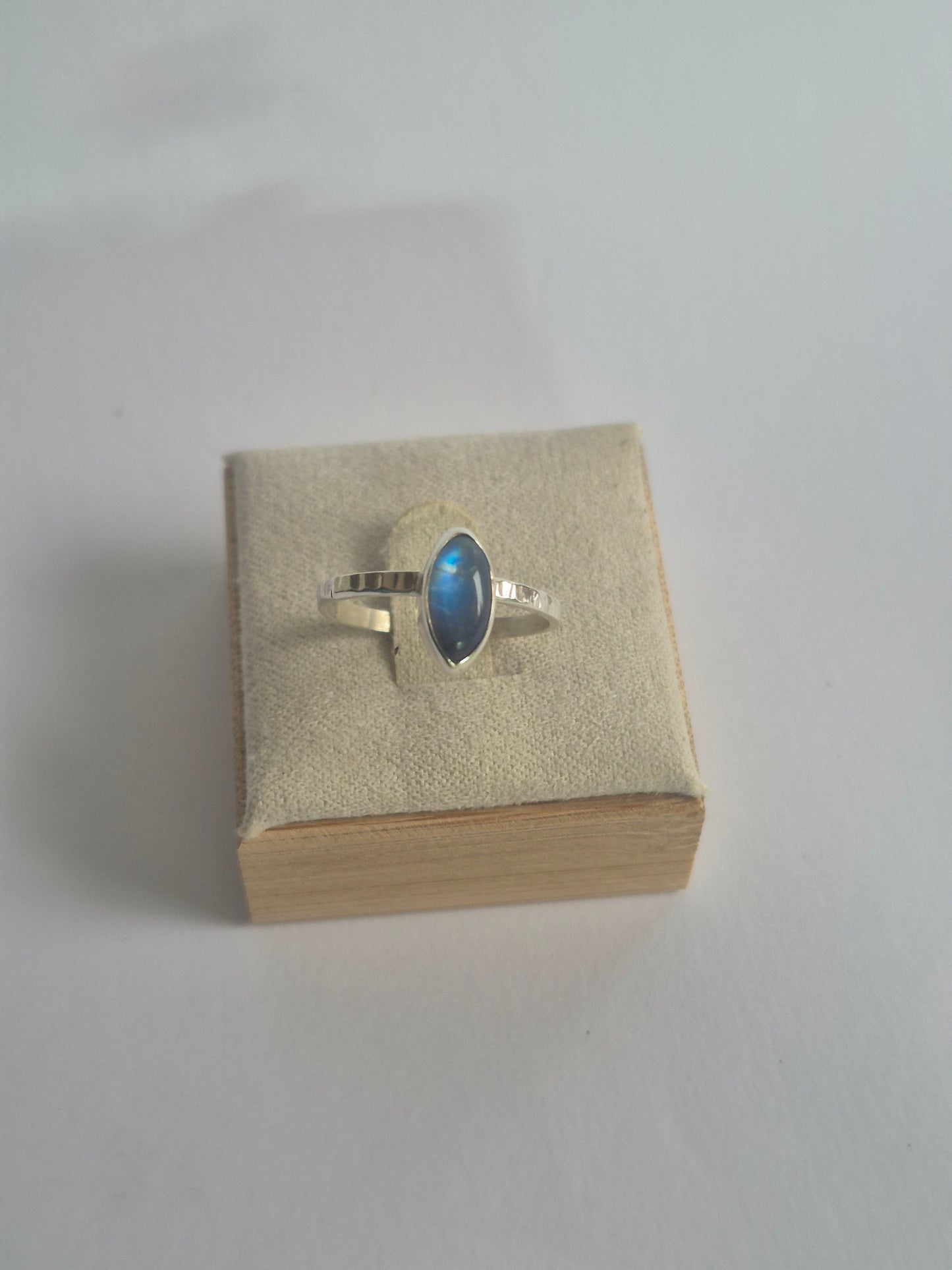 High grade gemstone stacking ring