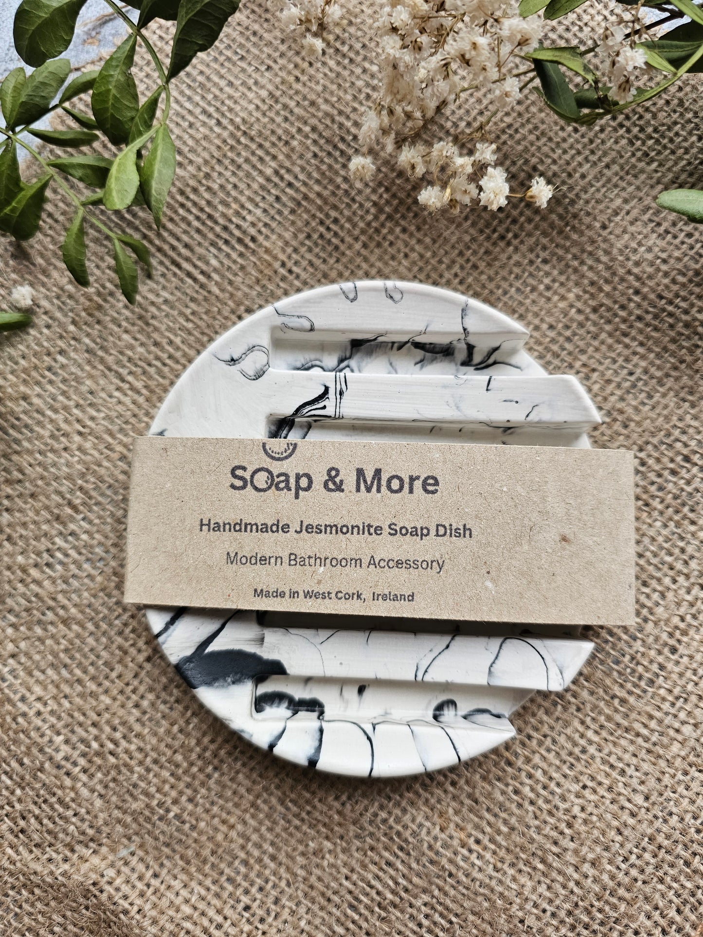 Jesmonite Soap Dish – Irish Atlantic Inspired