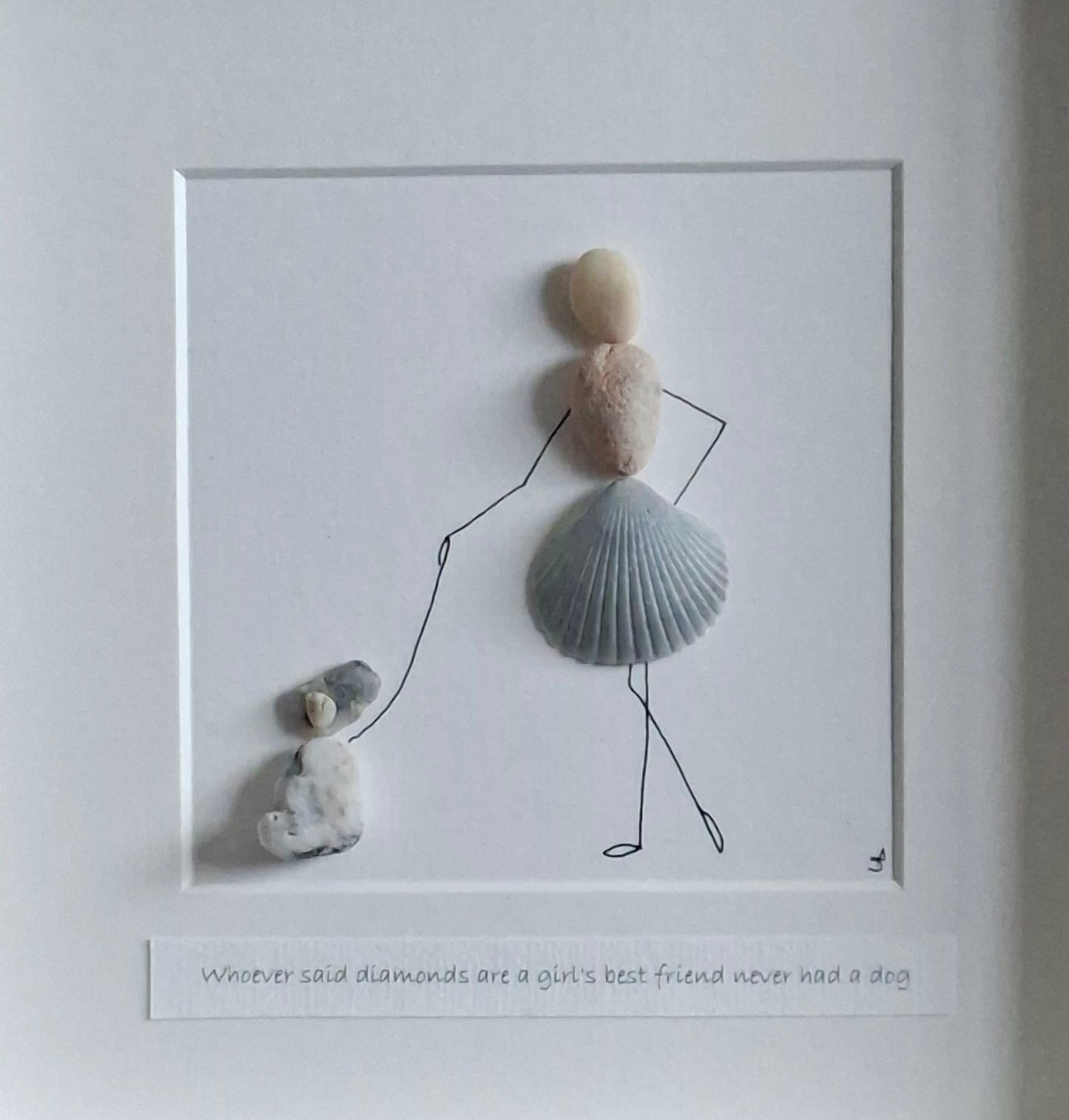 Girl with Dog