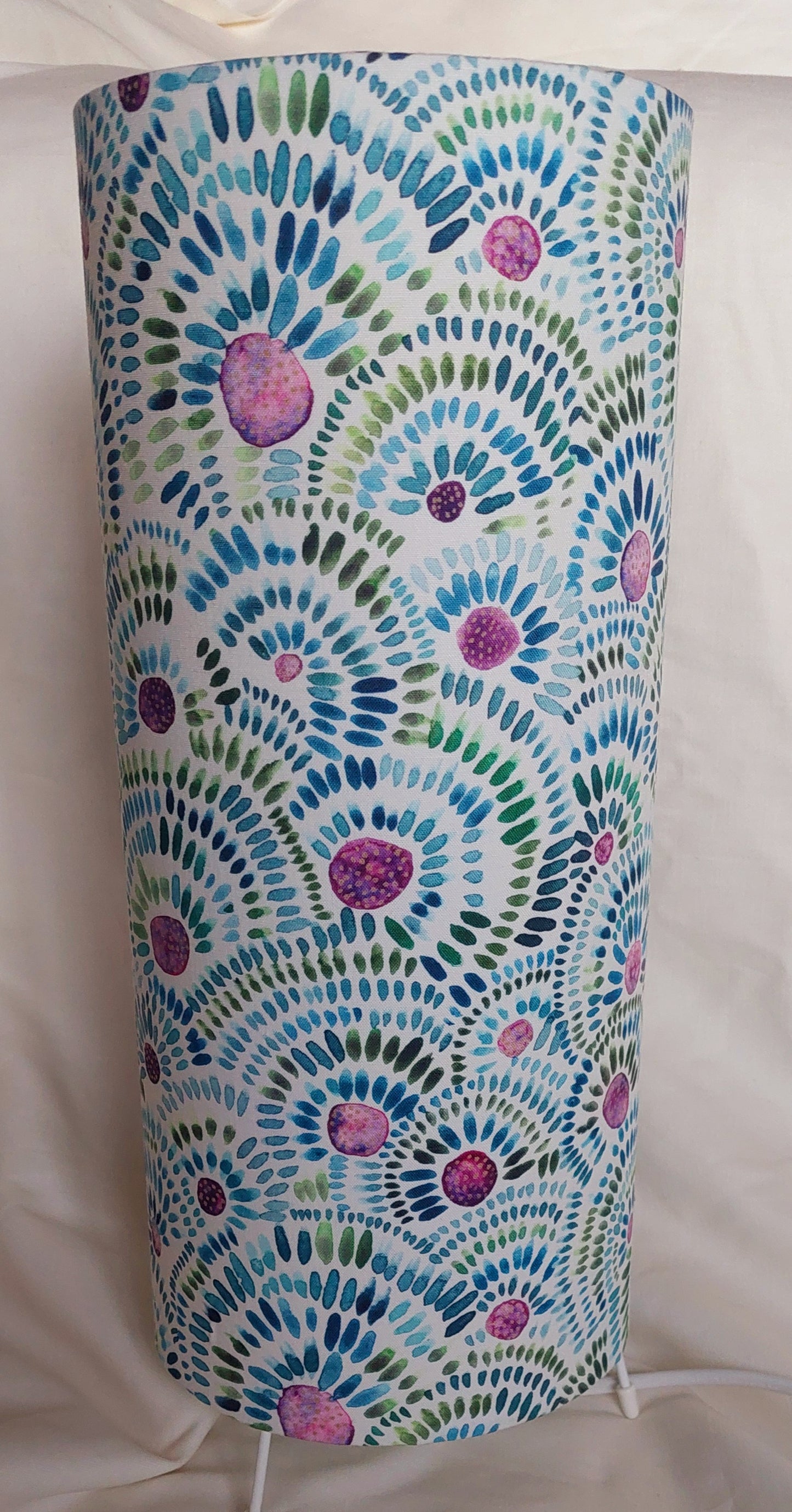 Mosaic Sunburst Table Lamp