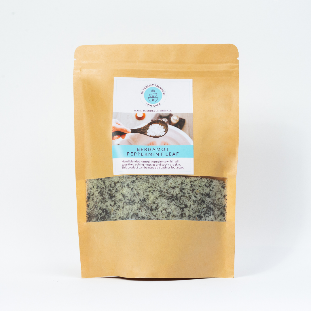 Bergamot and Peppermint foot soak