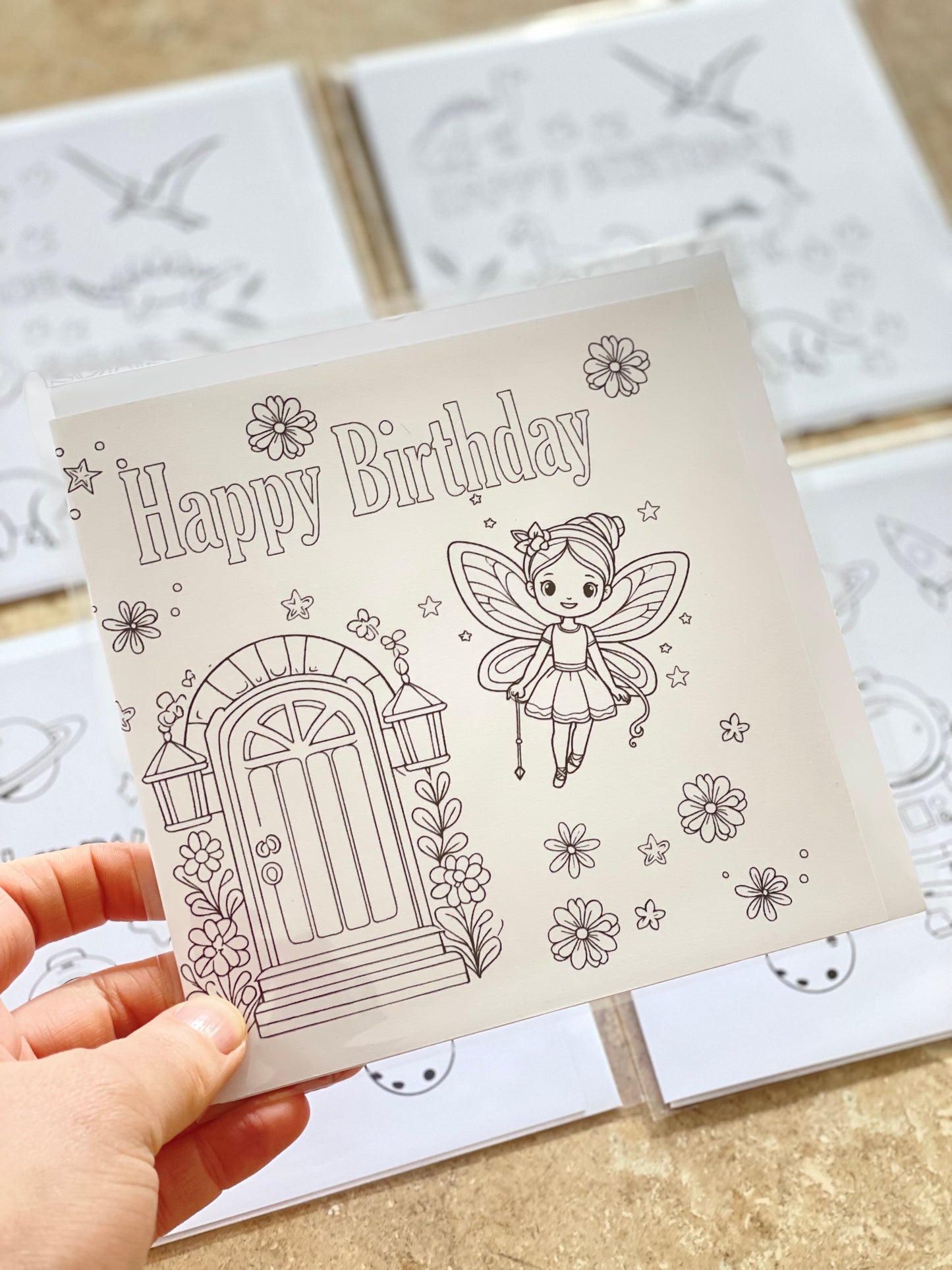"Colour Me" Greeting Cards (Single)