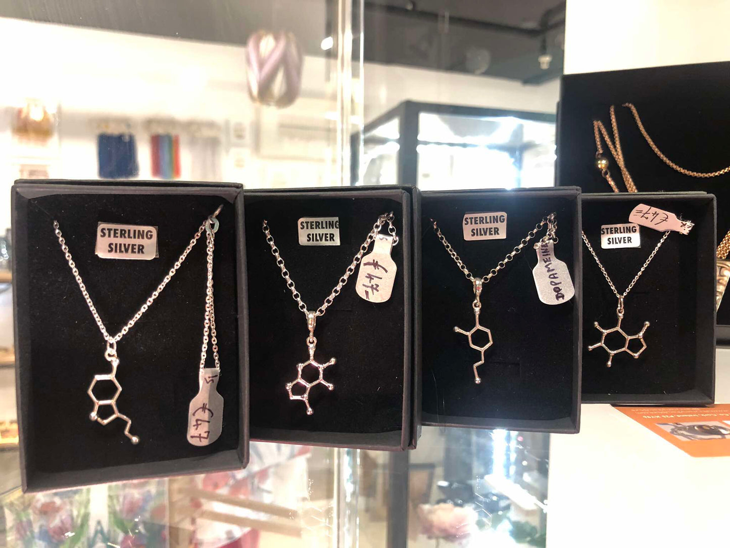 Chemical Symbol Necklaces