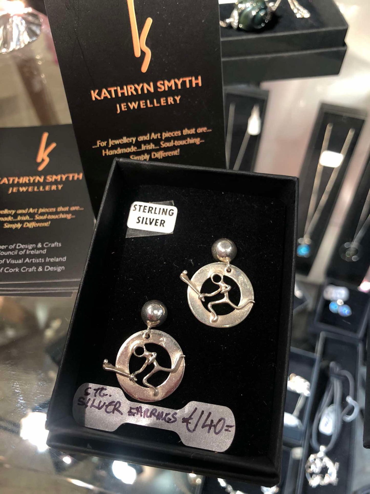 Hurler Disc Earrings