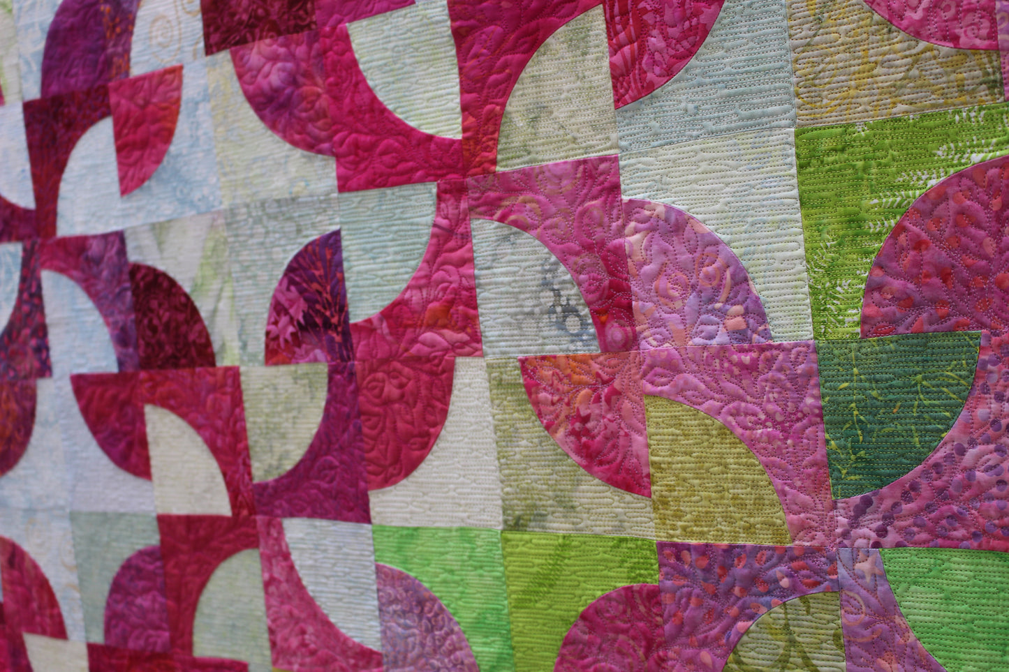 Art Quilt - Salut Printemps!