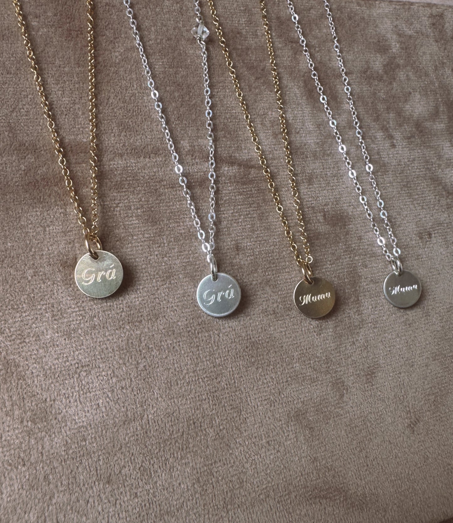 Grá Token Sterling Silver