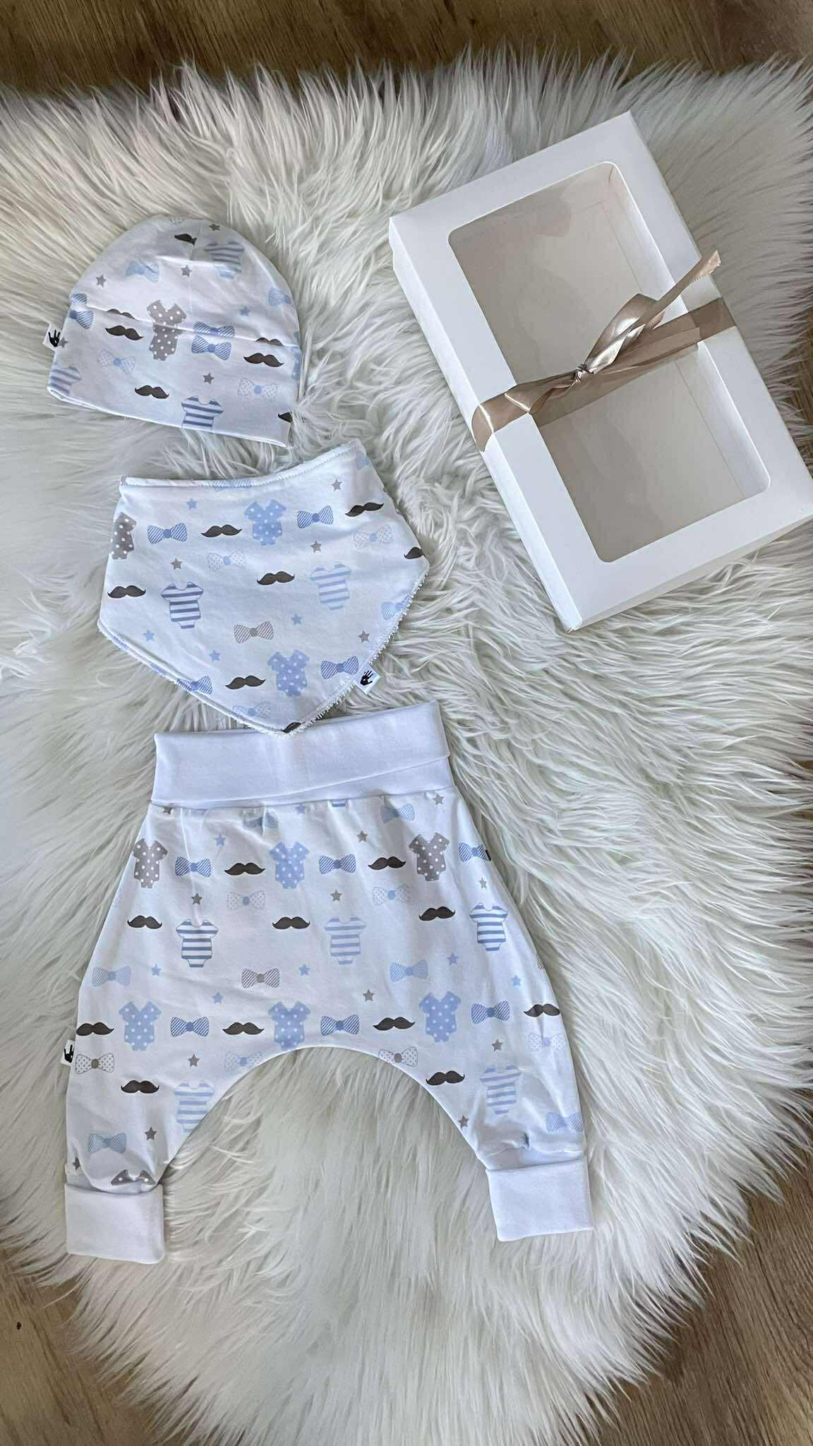 New Baby Gift Set (0/3 Months) – Handmade Limited Edition