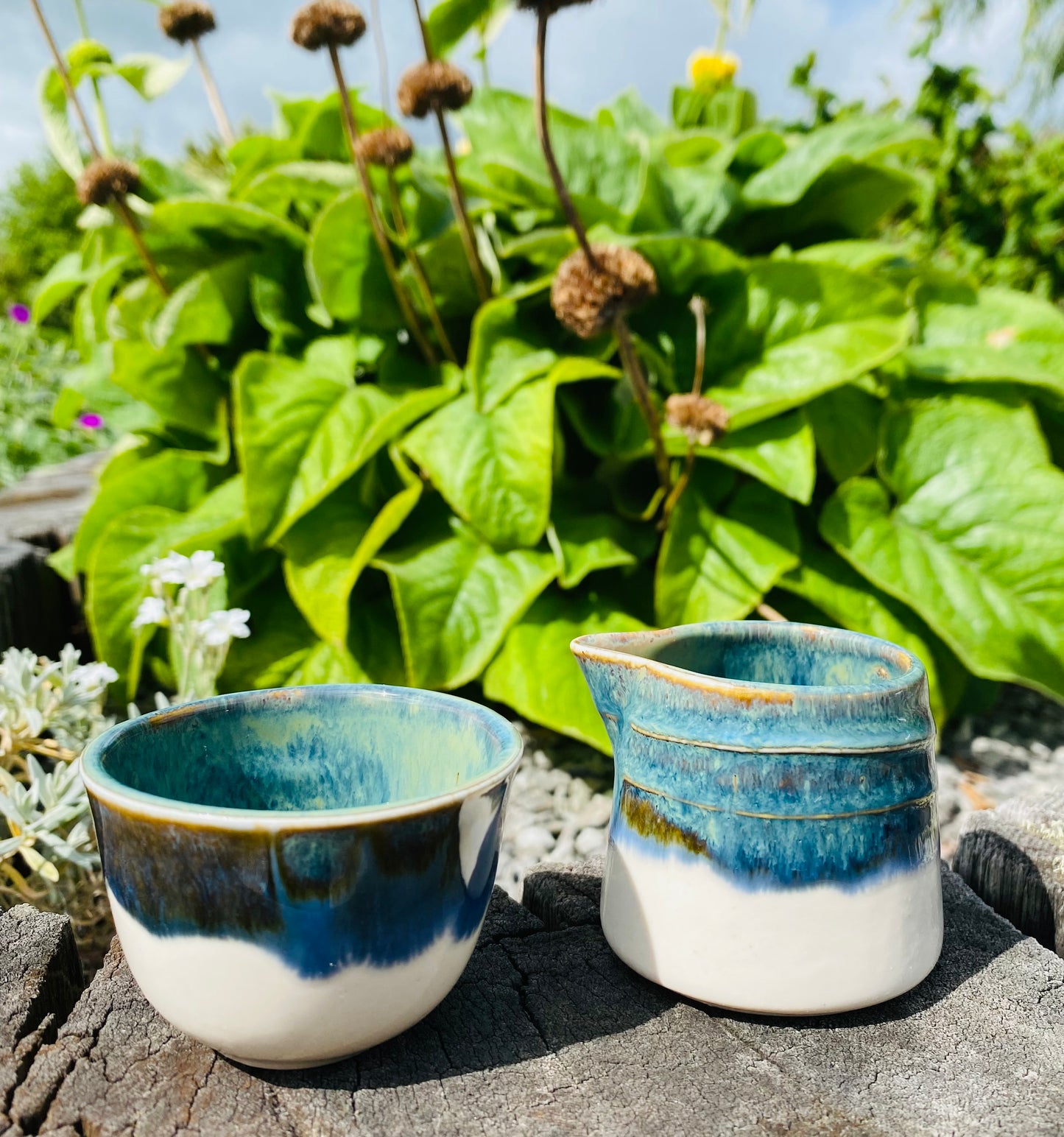 Jug and bowl set - Aqua Design