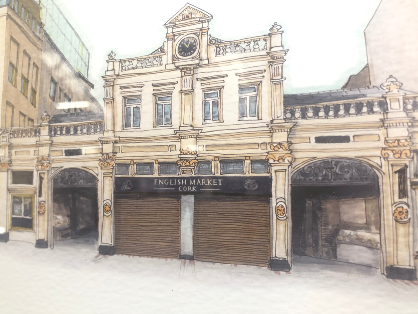 English Market Medium Print