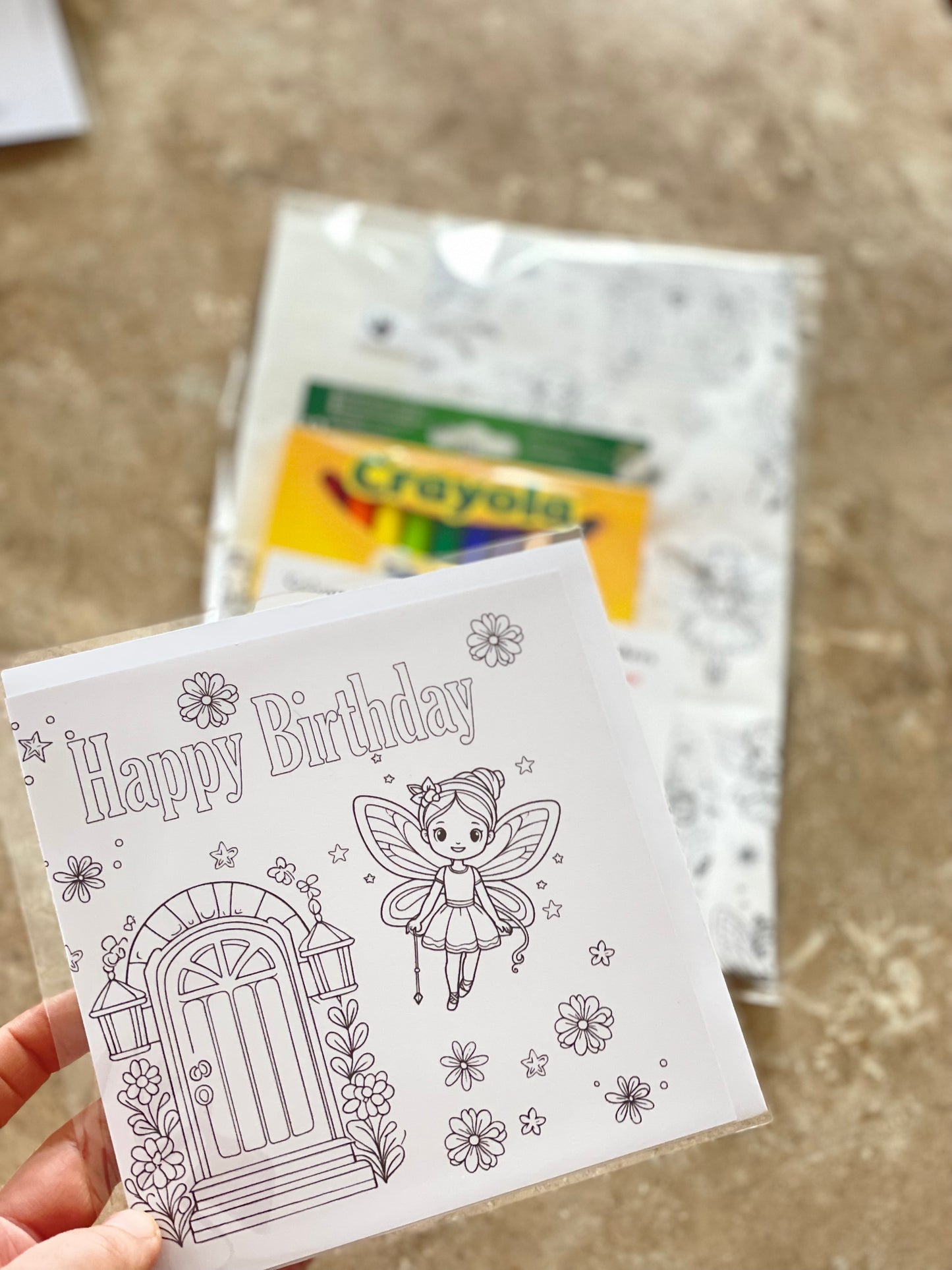 "Colour Me" Greeting Cards (Single)