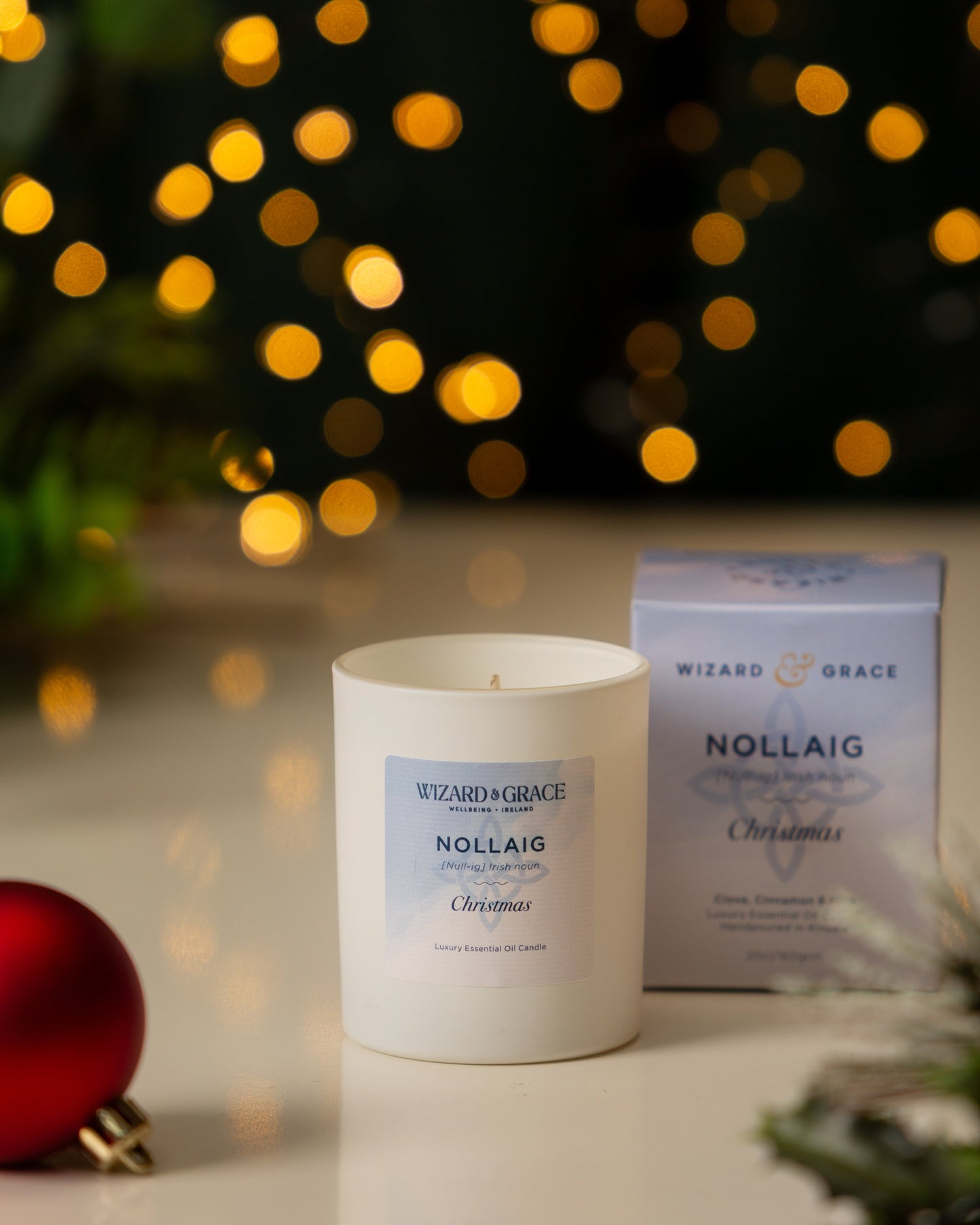 Nollaig Natural Essential Oil Candle