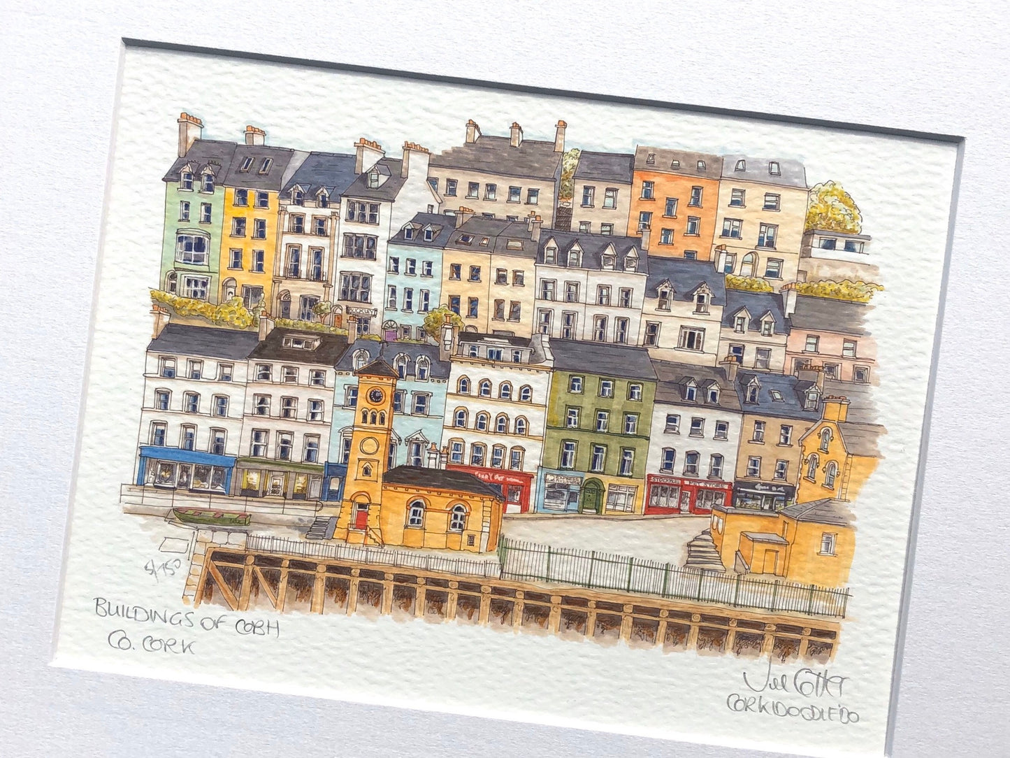 Buildings of Cobh Print
