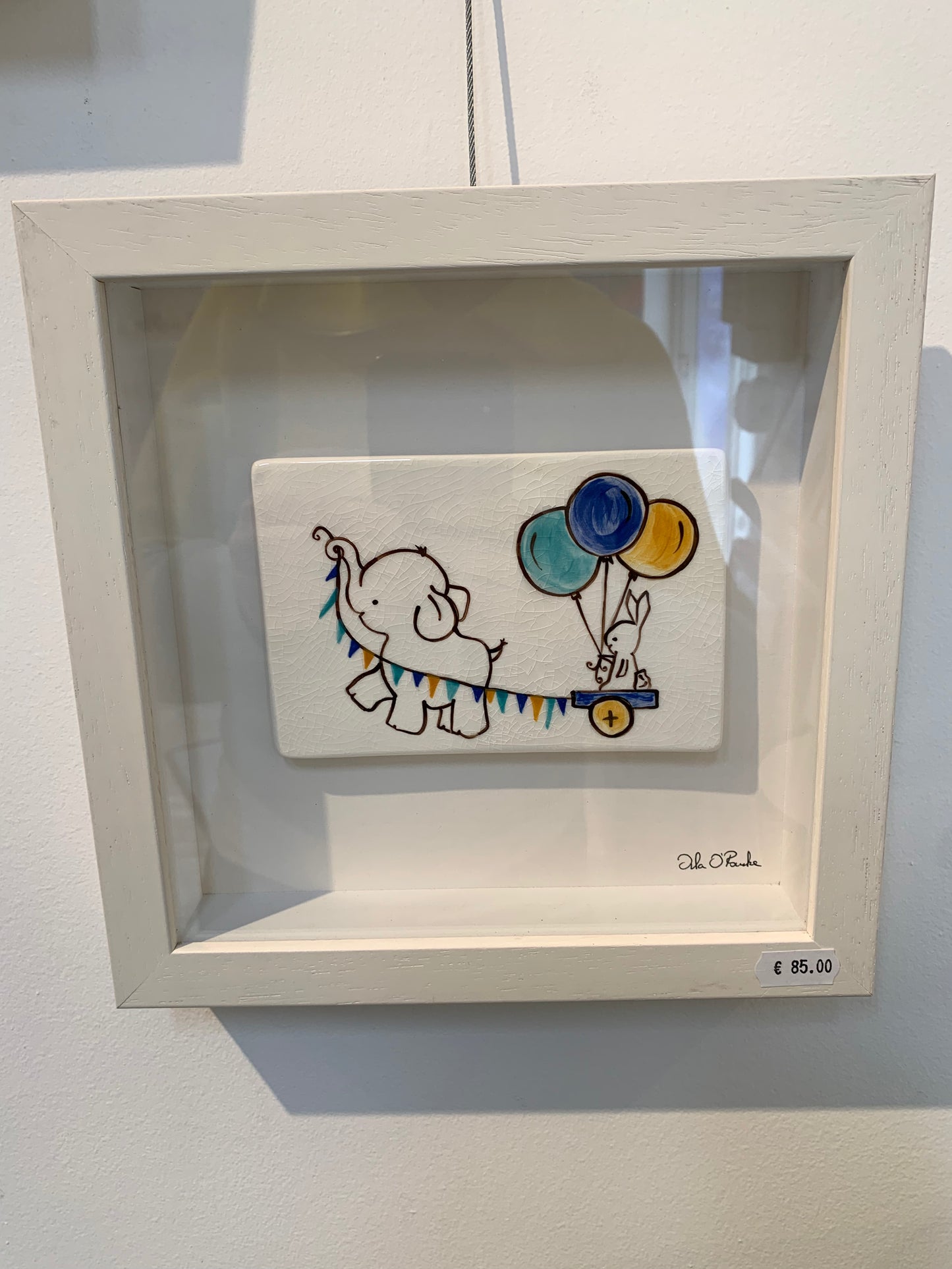 8x8 Elephant and Bunny Frame