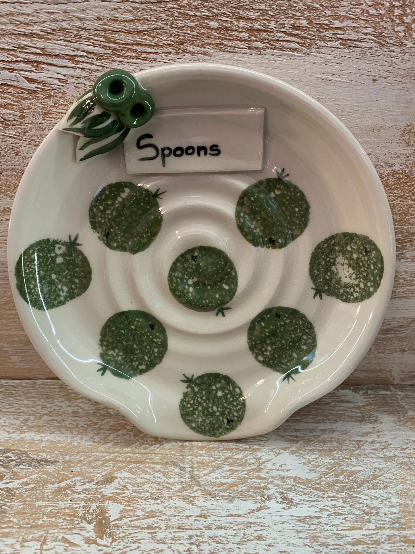 Spoons rest round (g)