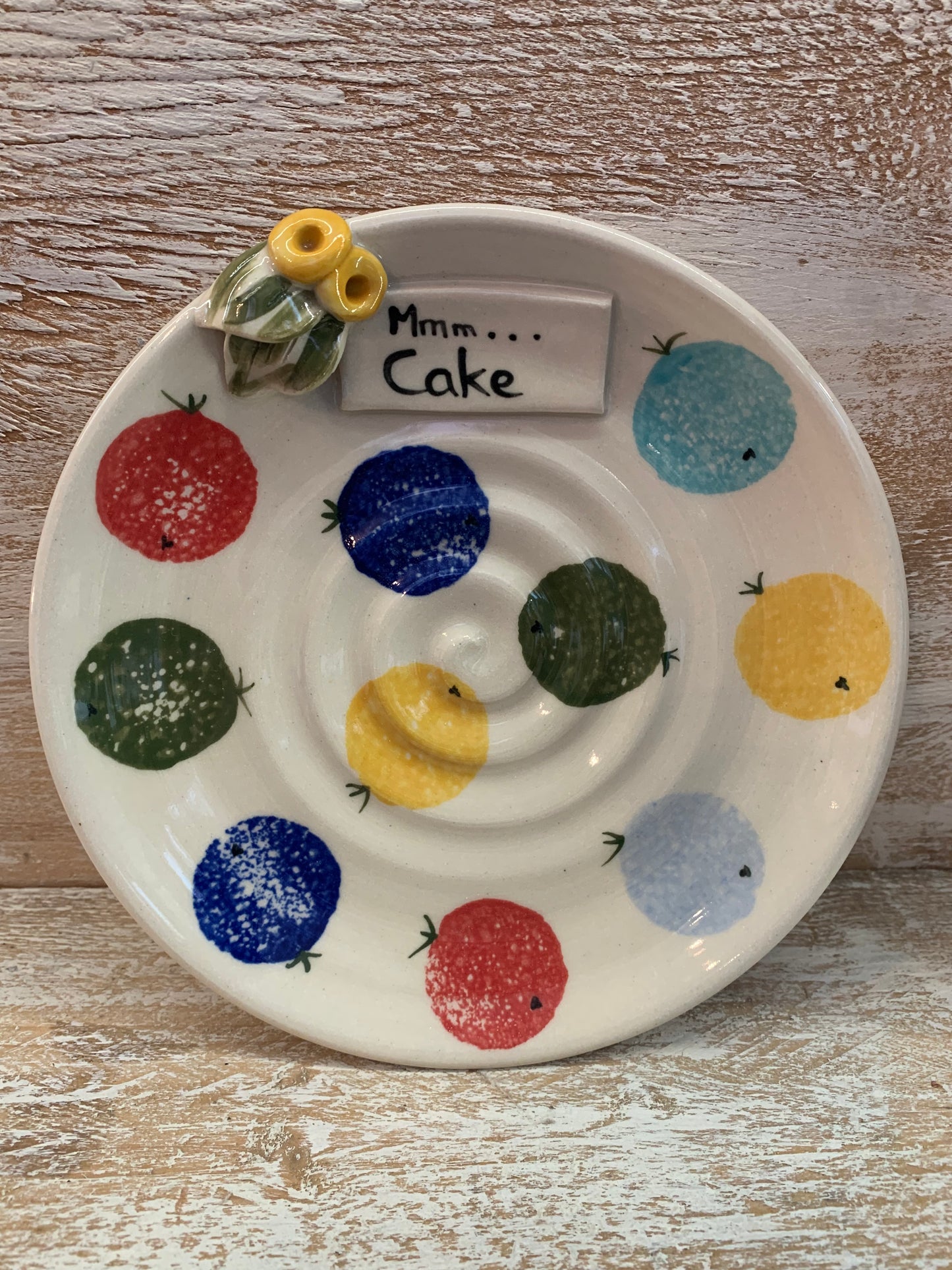 Round cake plate (m)