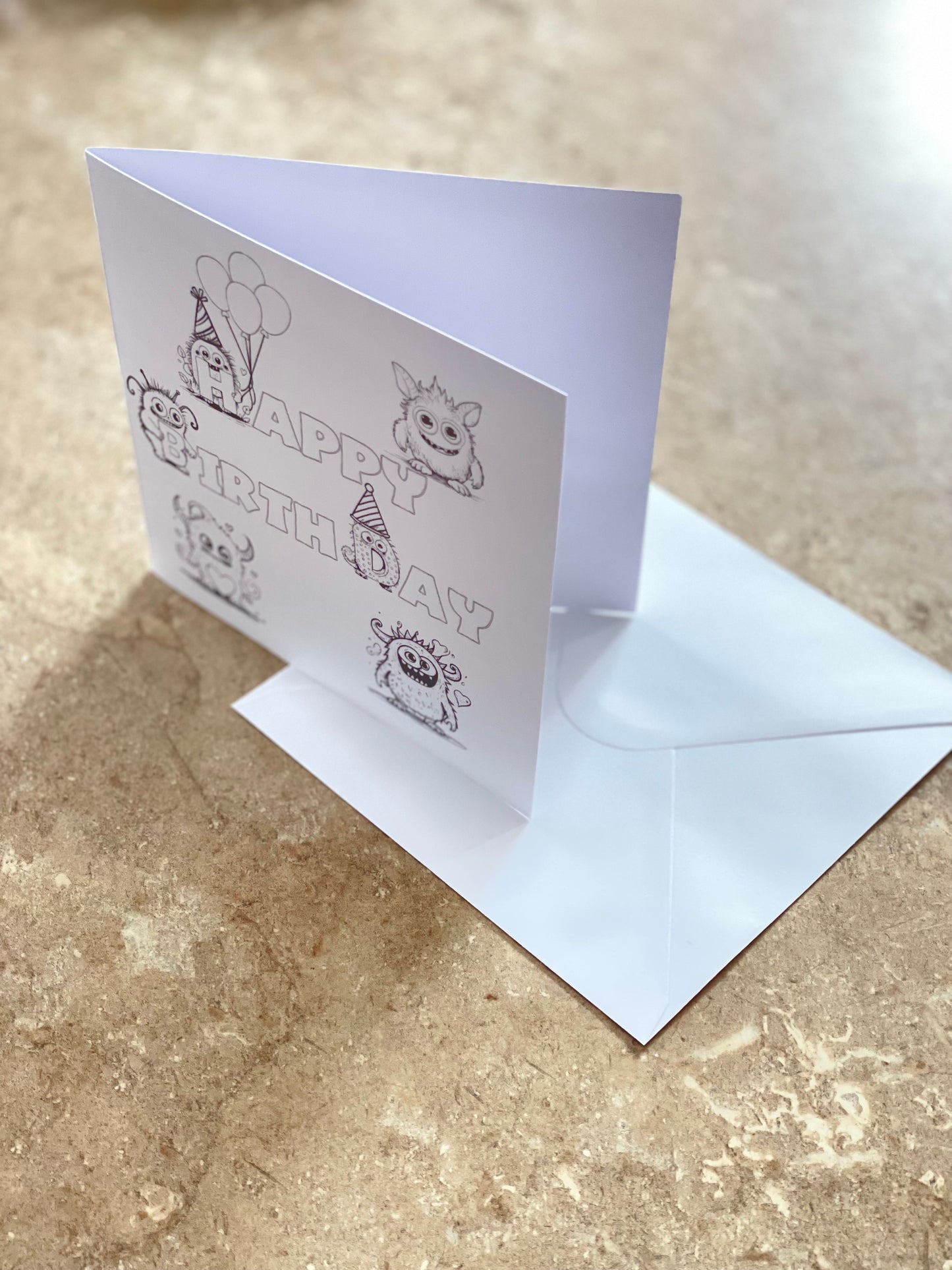 "Colour Me" Greeting Cards (Single)