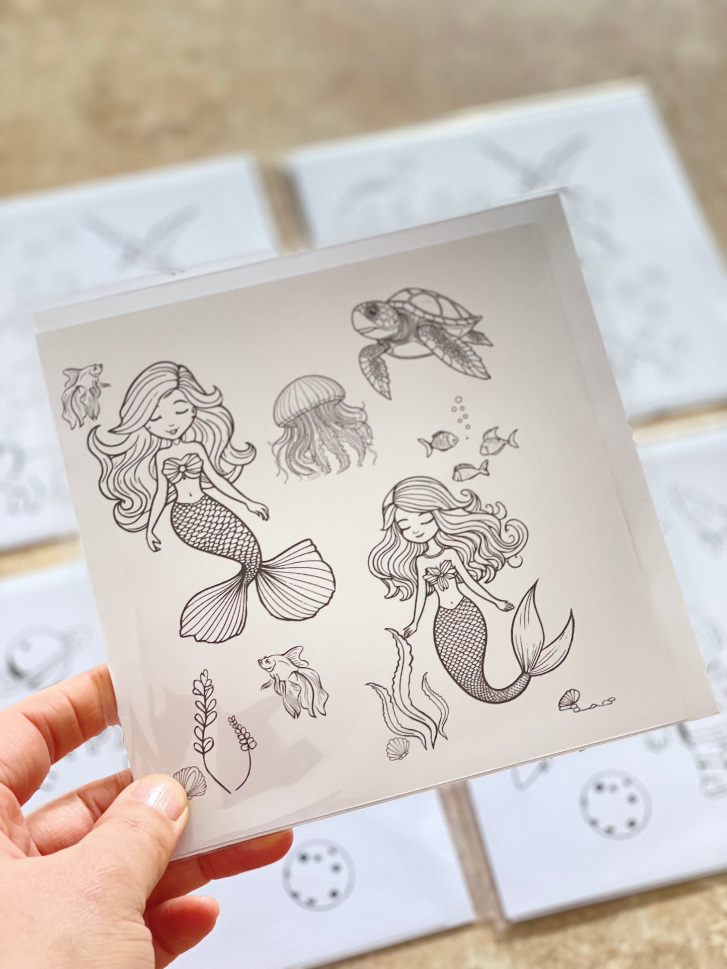 "Colour Me" Greeting Cards (Single)