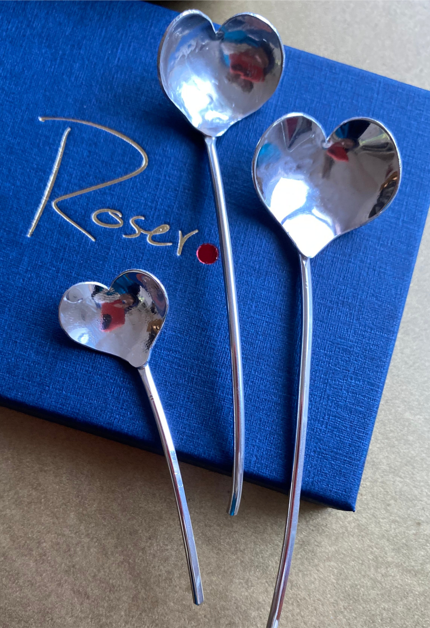 Serendipity Silver Heart Spoon.