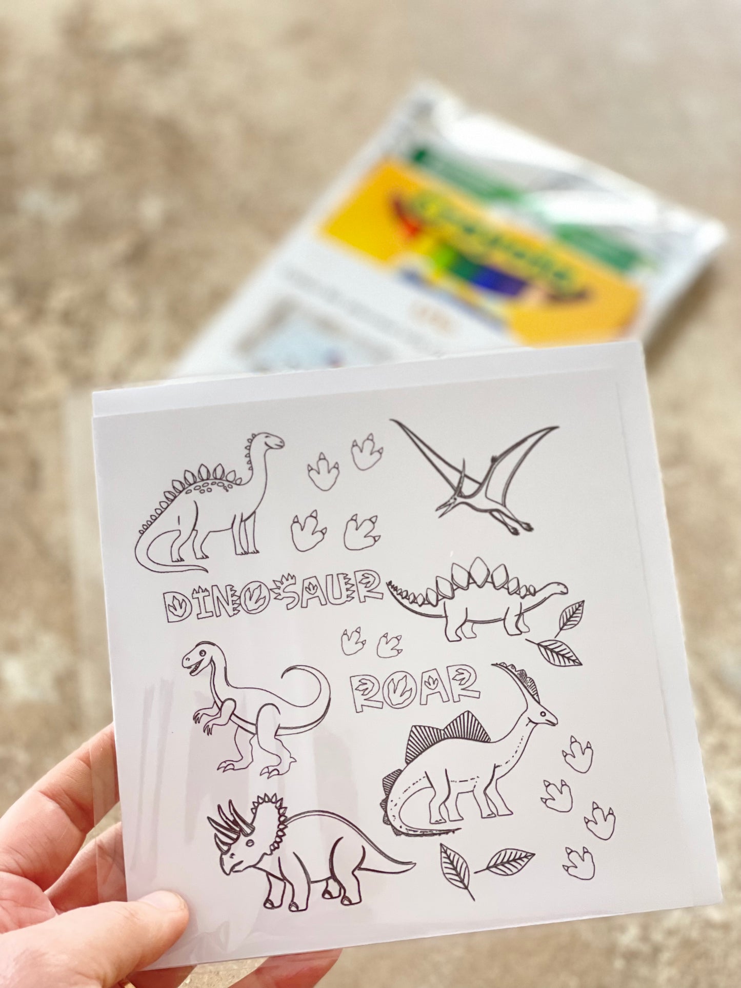 "Colour Me" Greeting Cards (Single)
