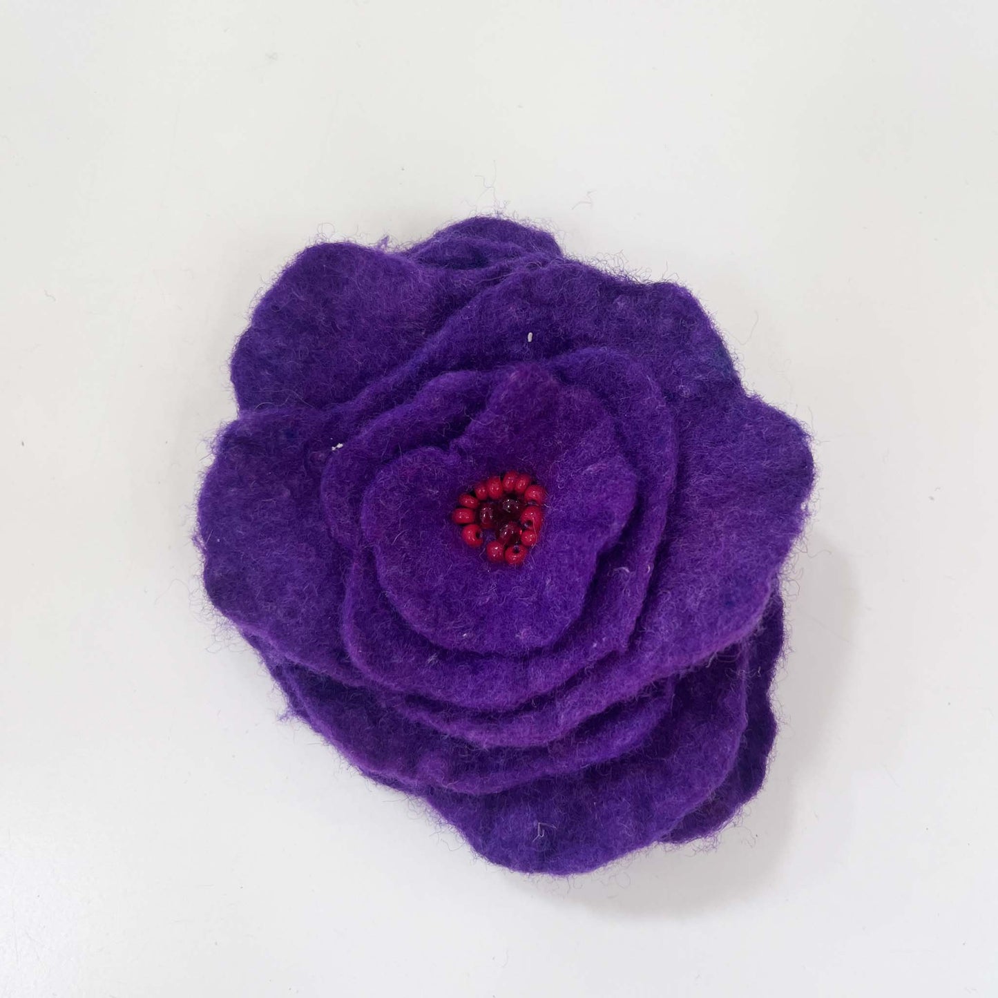 Felt Flower Brooch