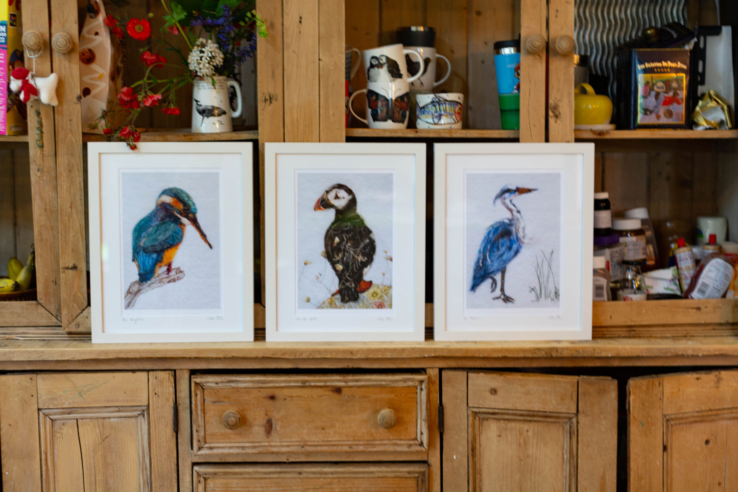 Kingfisher Print | Irish bird art