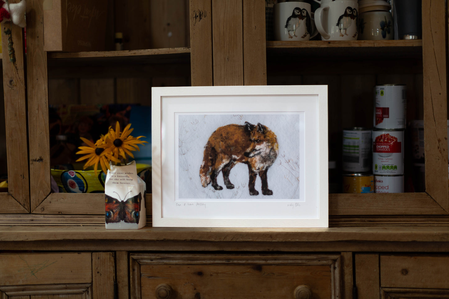 The Wild Garden Fox Print