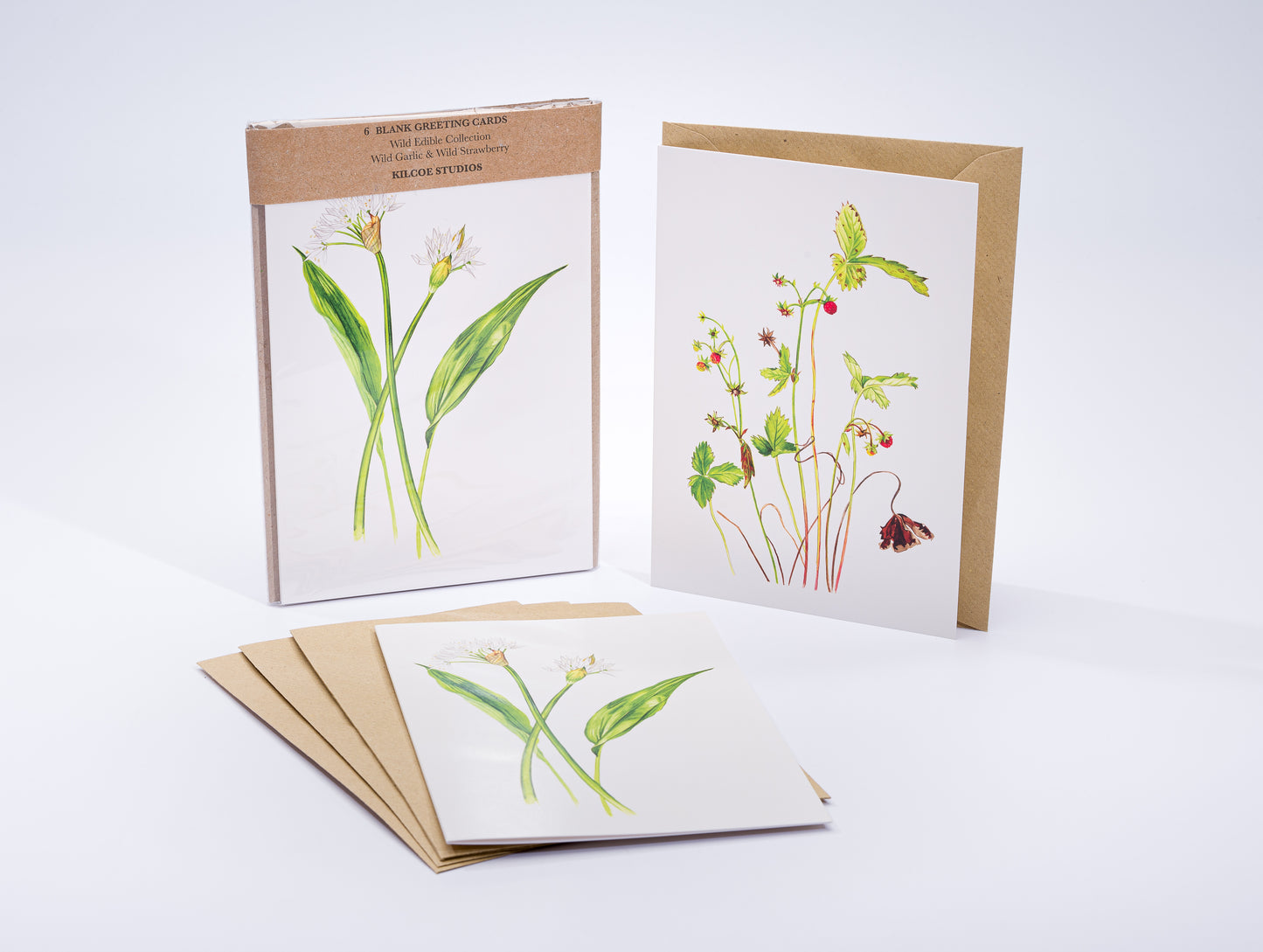 Edible Wild Cards - Garlic & Strawberry