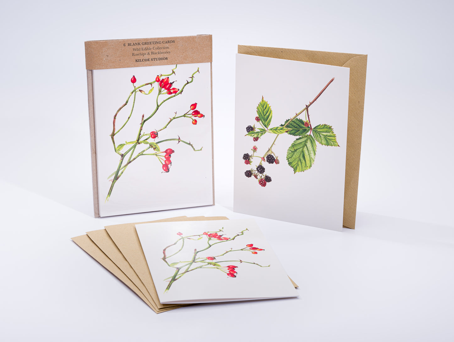 Edible Wild Cards- Blackberry & Rosehip