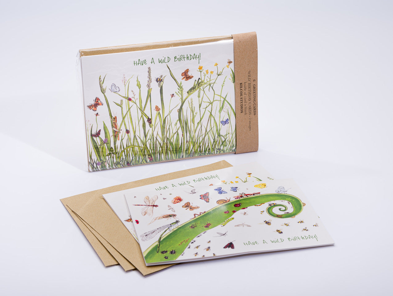 Birthday Card pack - Wild