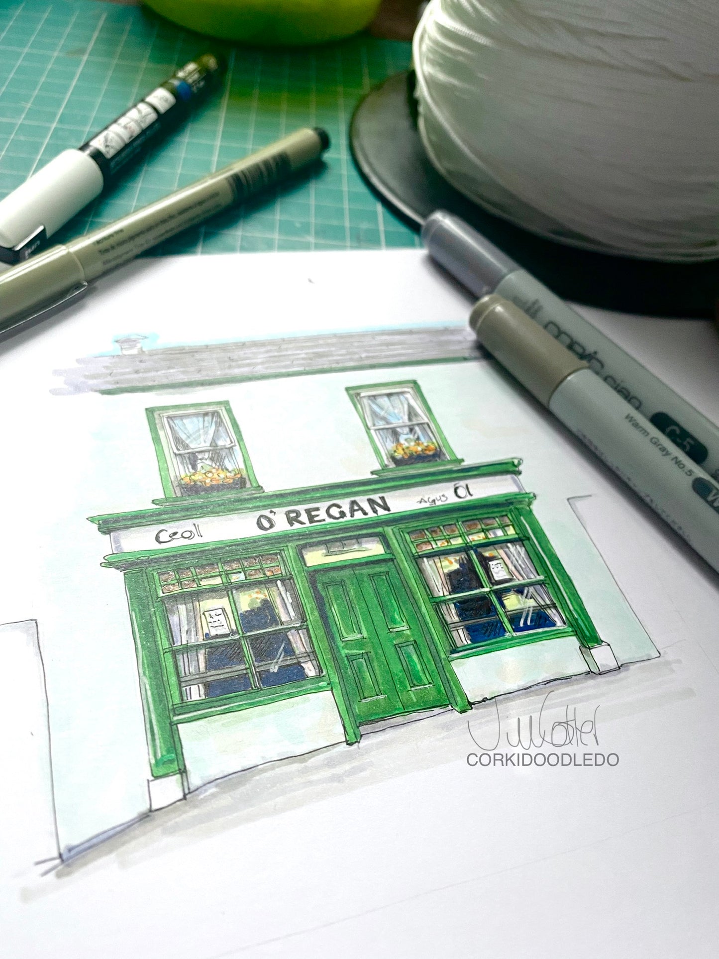 O'Regans, West Cork Print