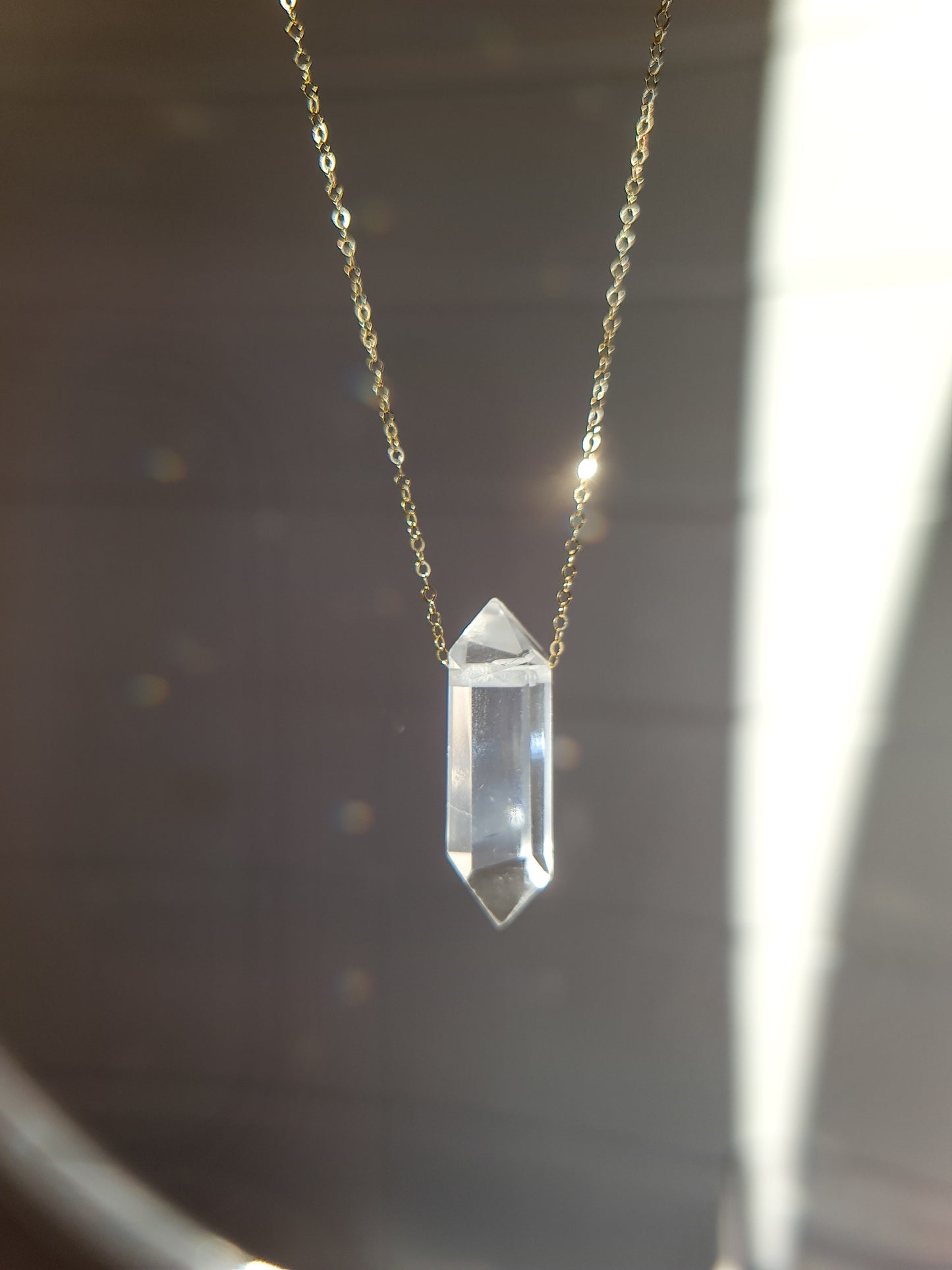Clear Quartz Necklace