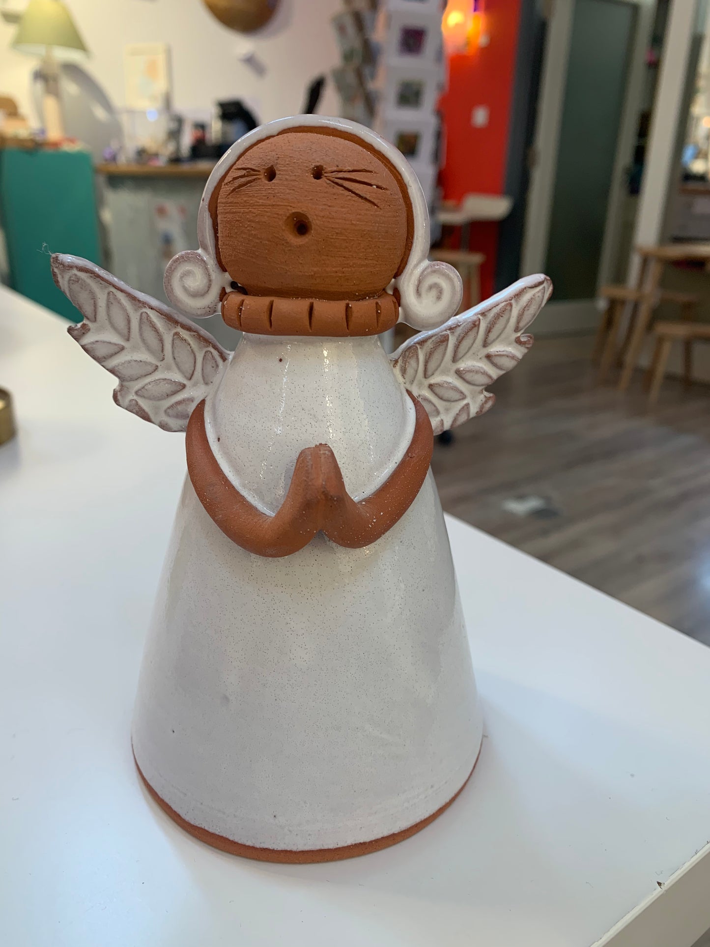 Decorative ceramic angels