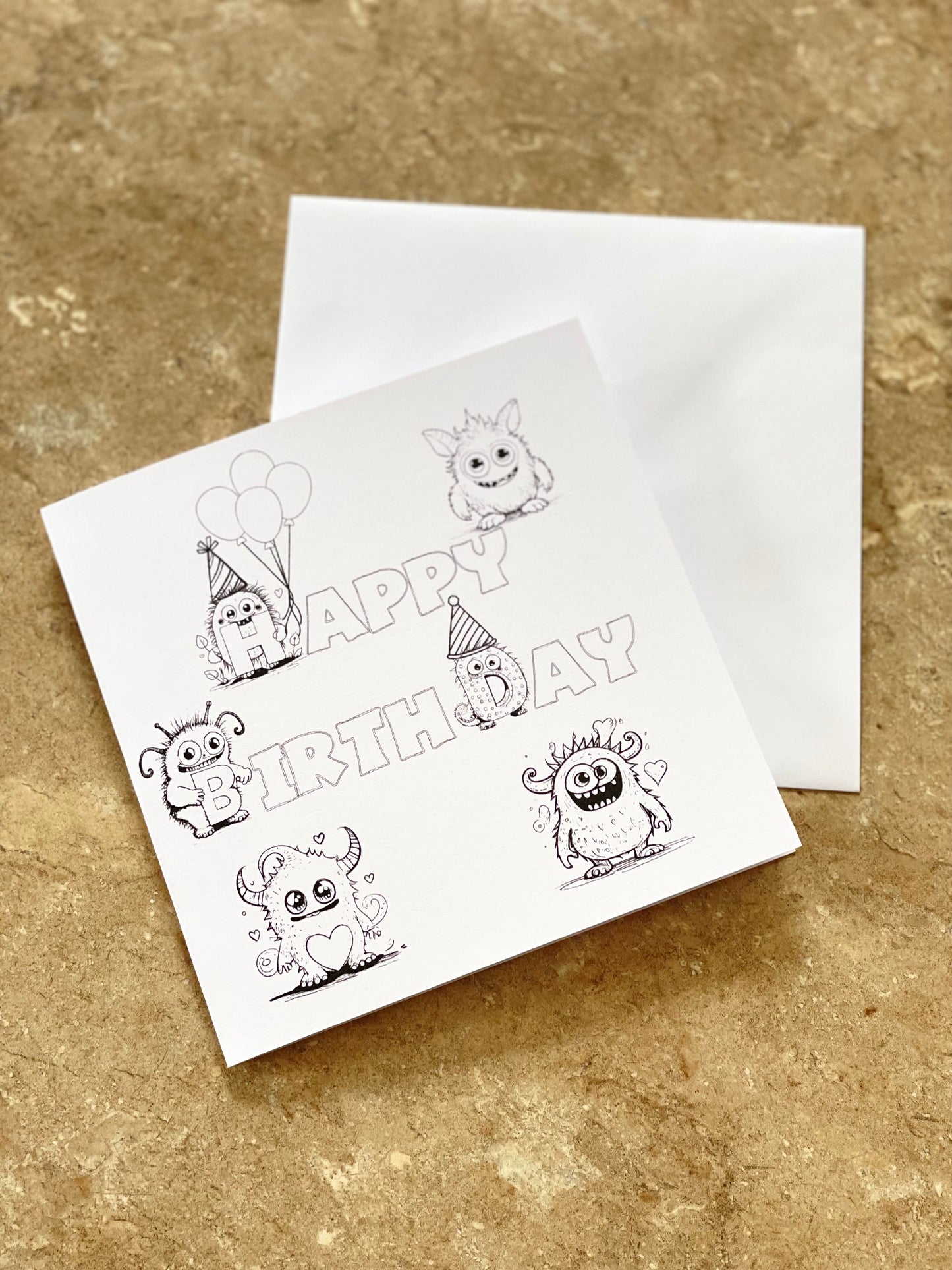 "Colour Me" Greeting Cards (Single)