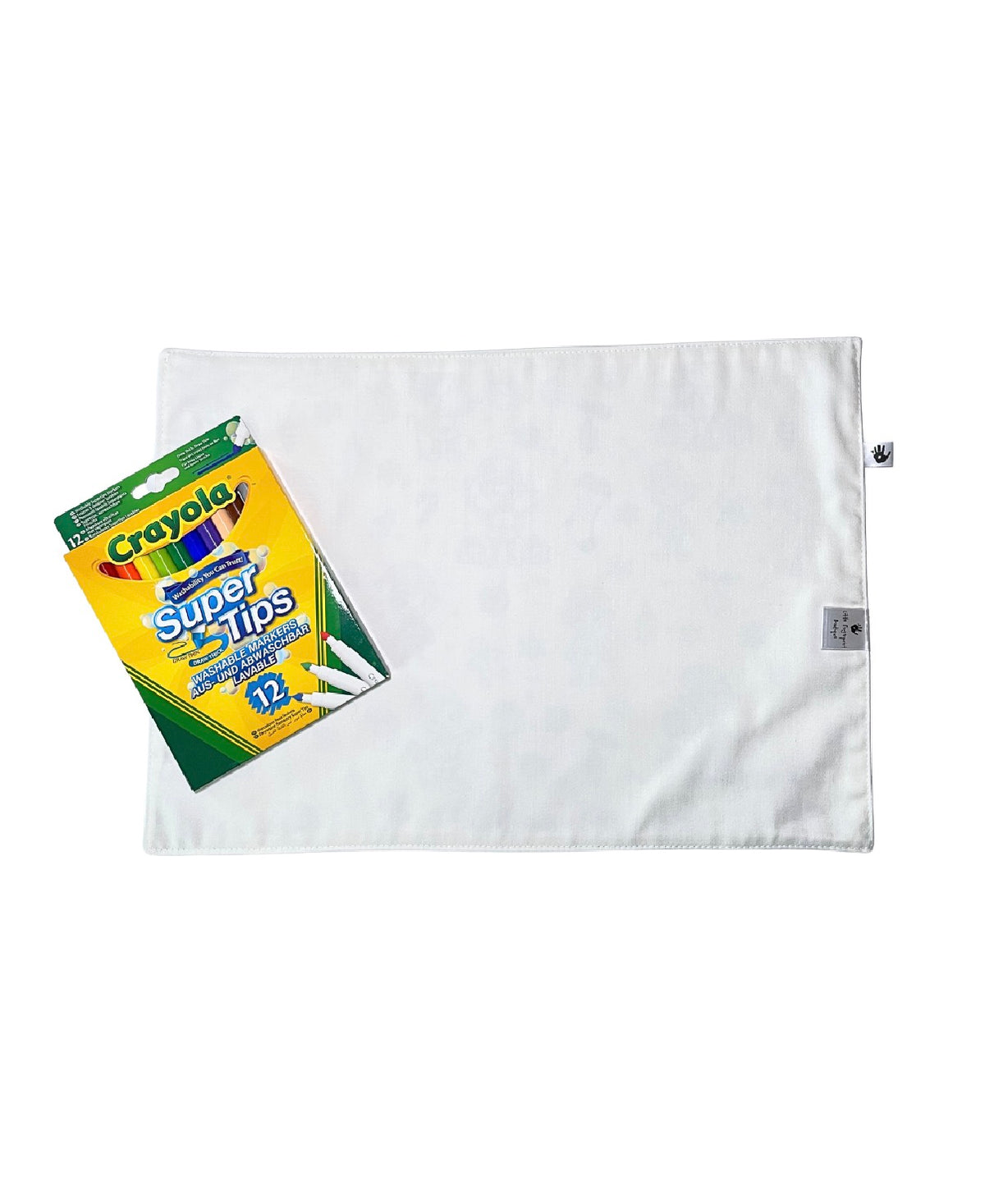 Ireland 'Colour Me' Placemat with 12 Washable | Reversible Colouring Placemat