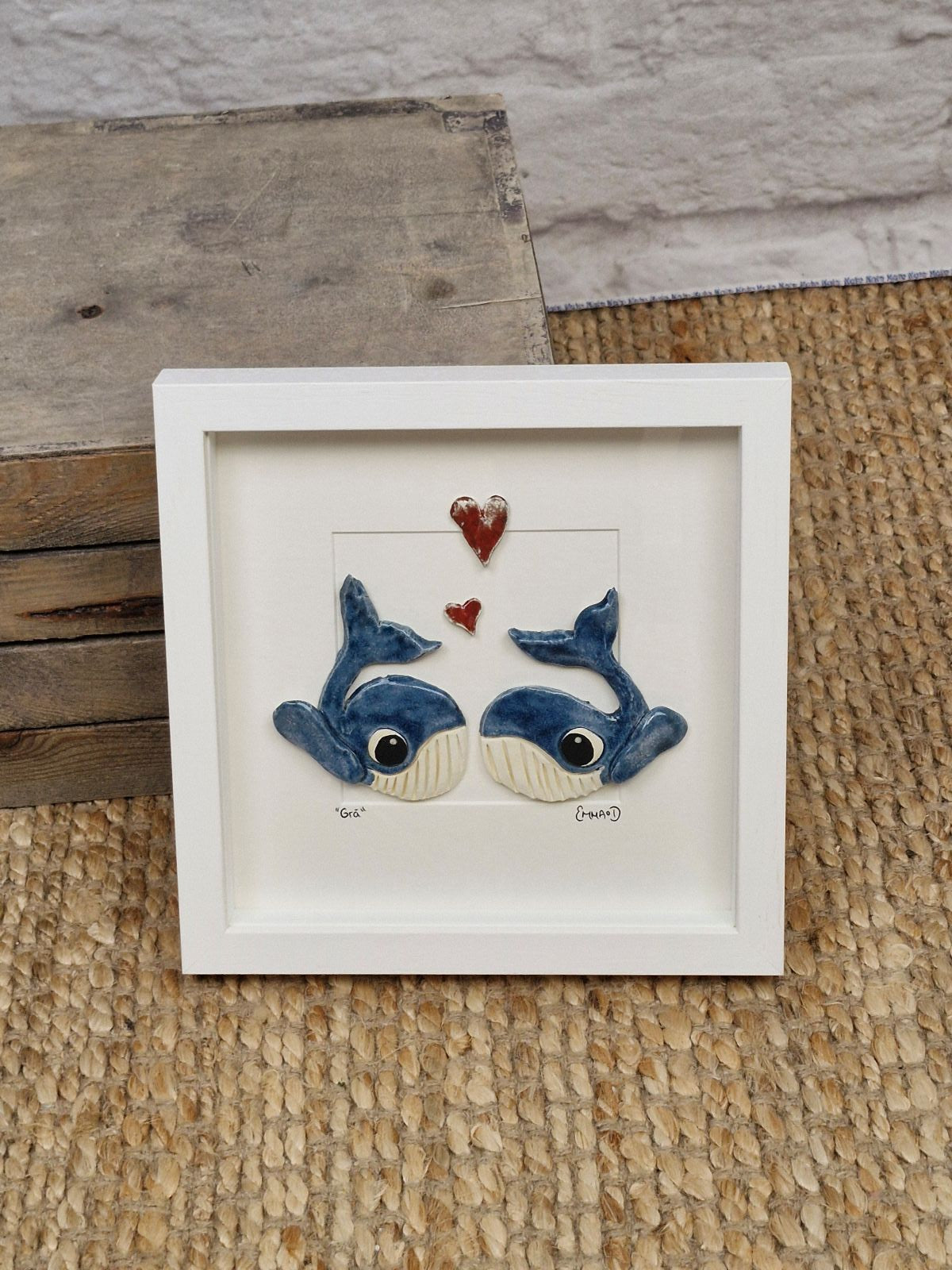 Grá Whales - Small Frame