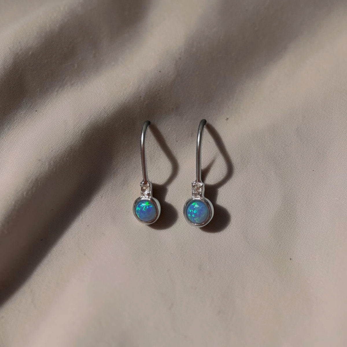 Crolyn Opal drop earrings