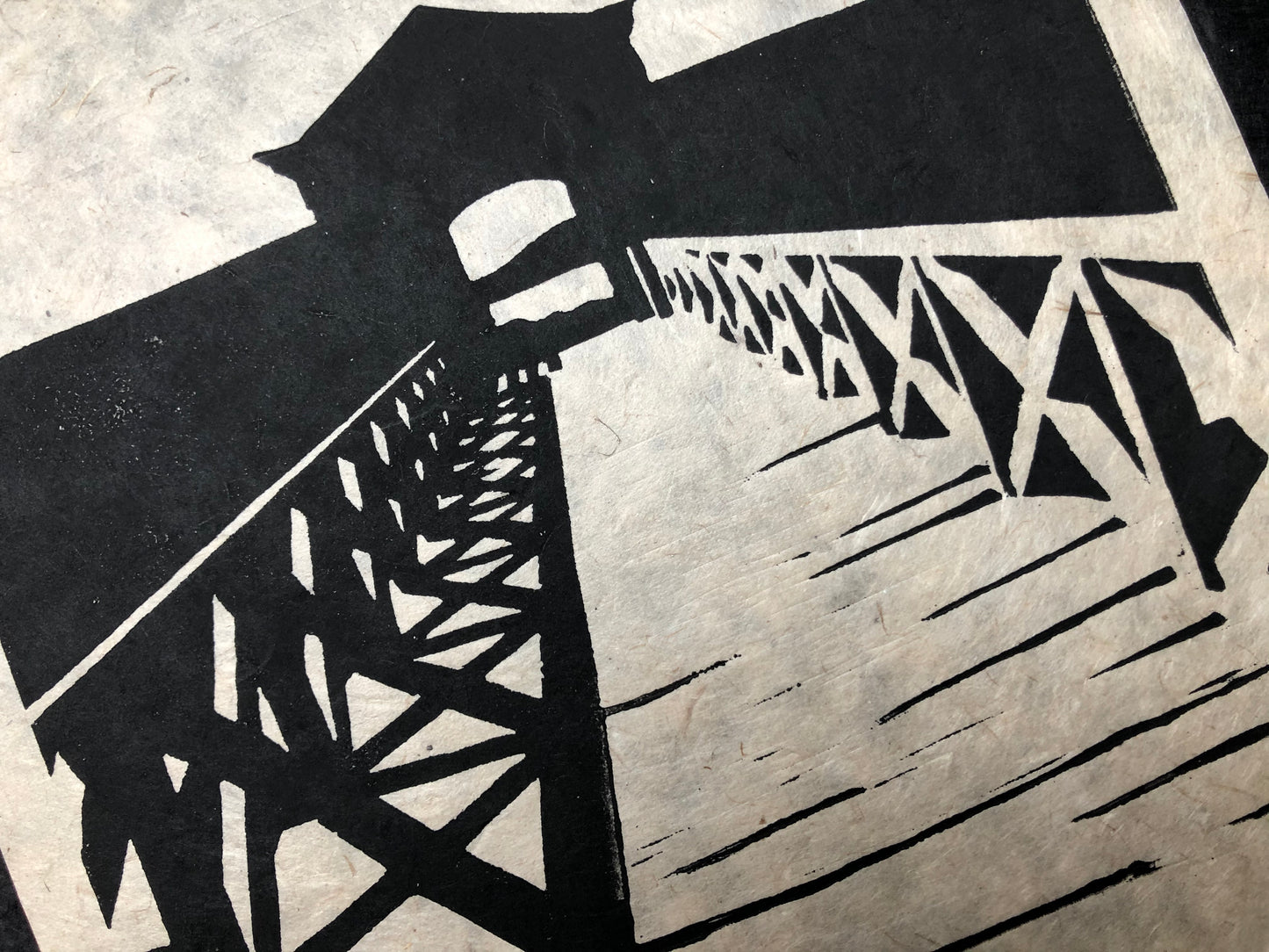 Charles Fort Kinsale Lino Print