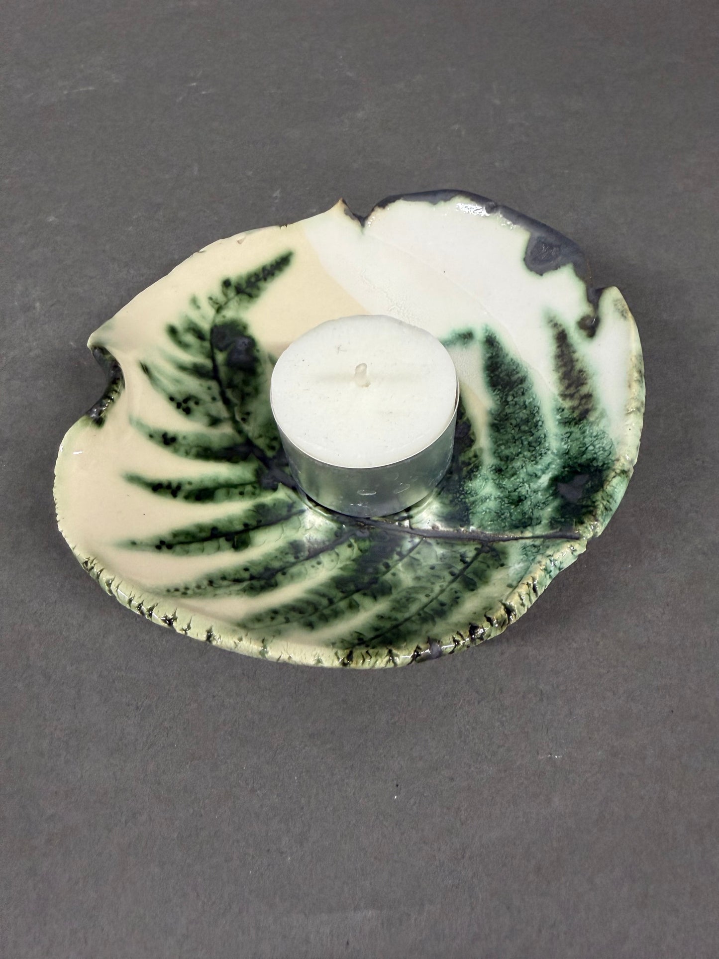 Ceramic tea light gift box
